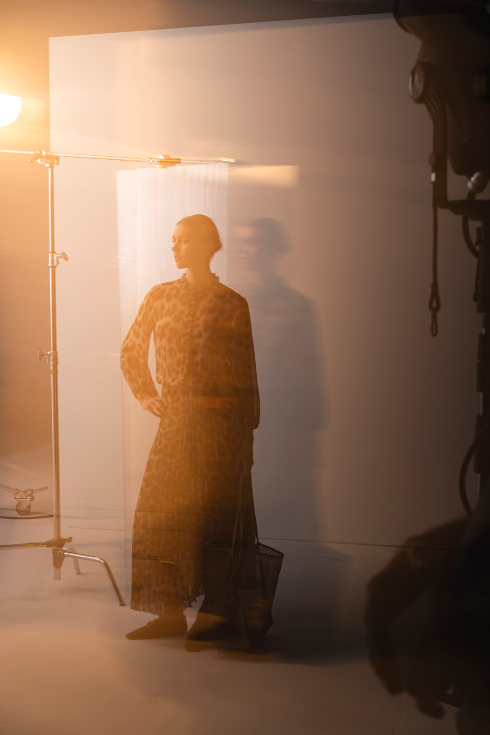 Model Greta Bultmann bei LUISA CERANO Fall/Winter 2025