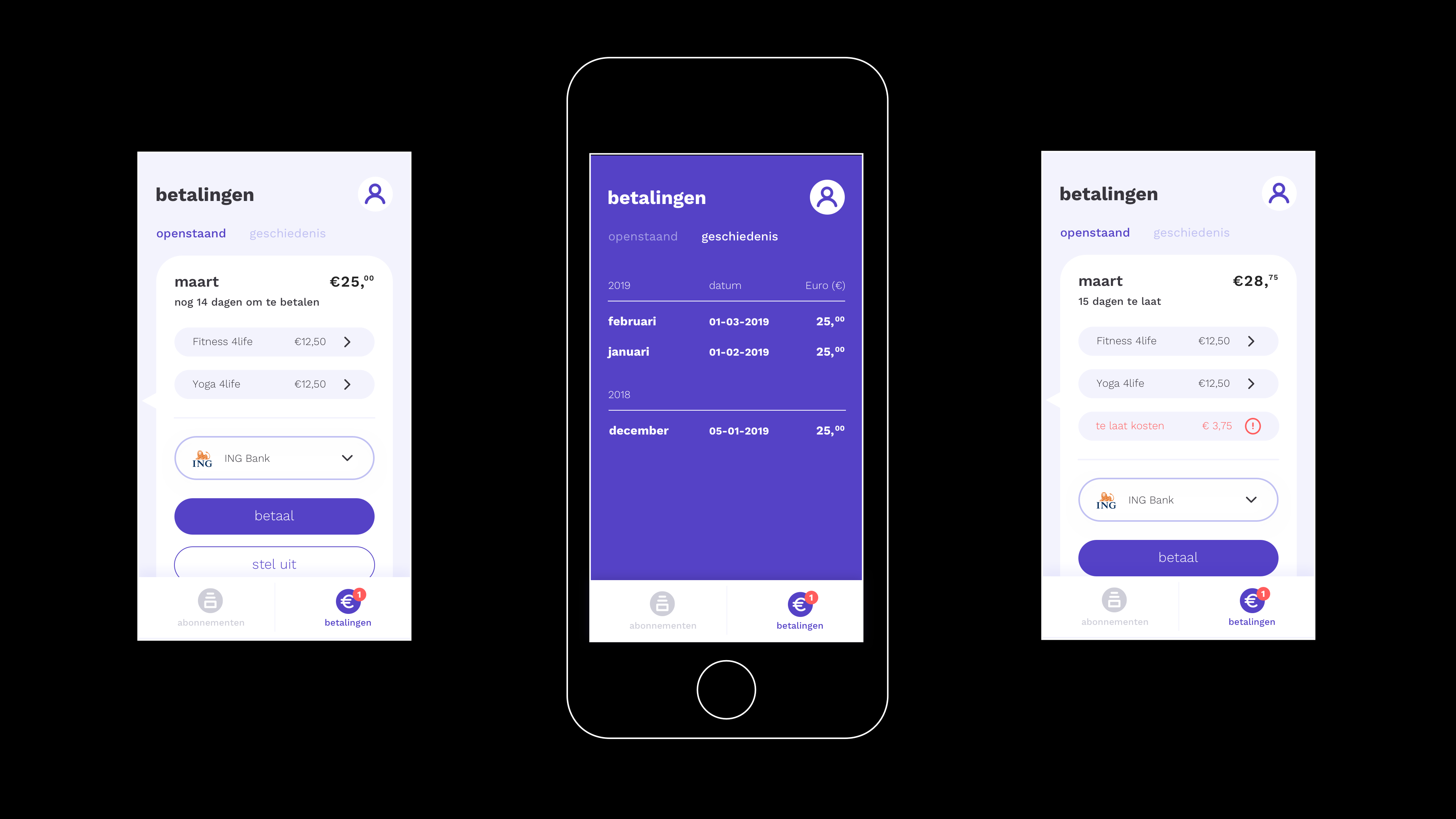 Clear payments overview