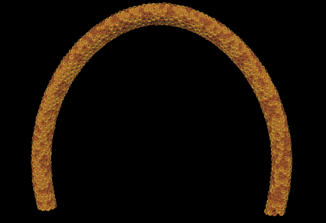 Blumenbogen instancer