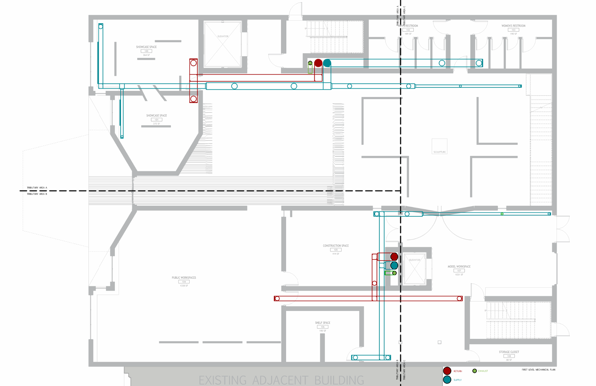 FIRST FLOOR MECHANICAL SYSTEMS