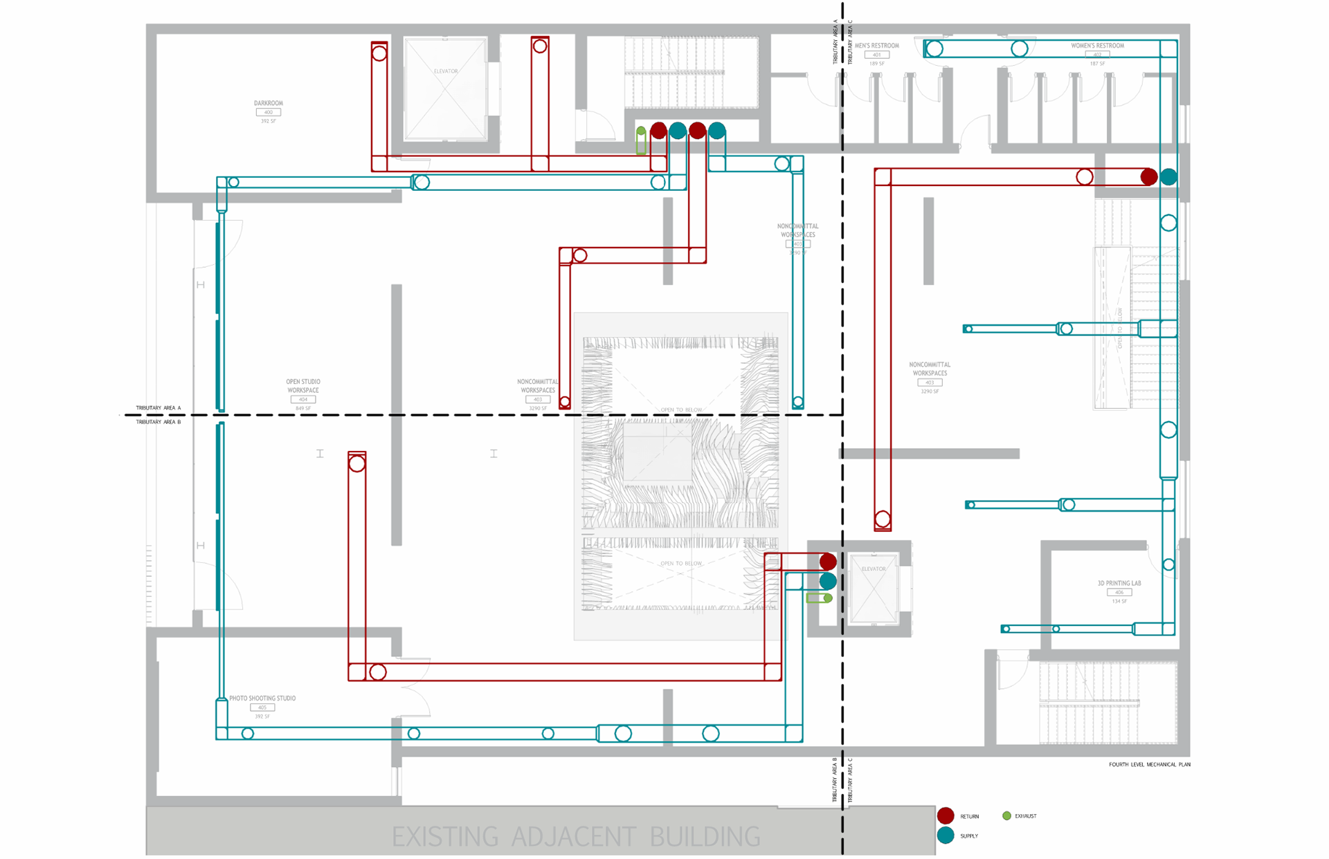 FOURTH FLOOR MECHANICAL SYSTEMS