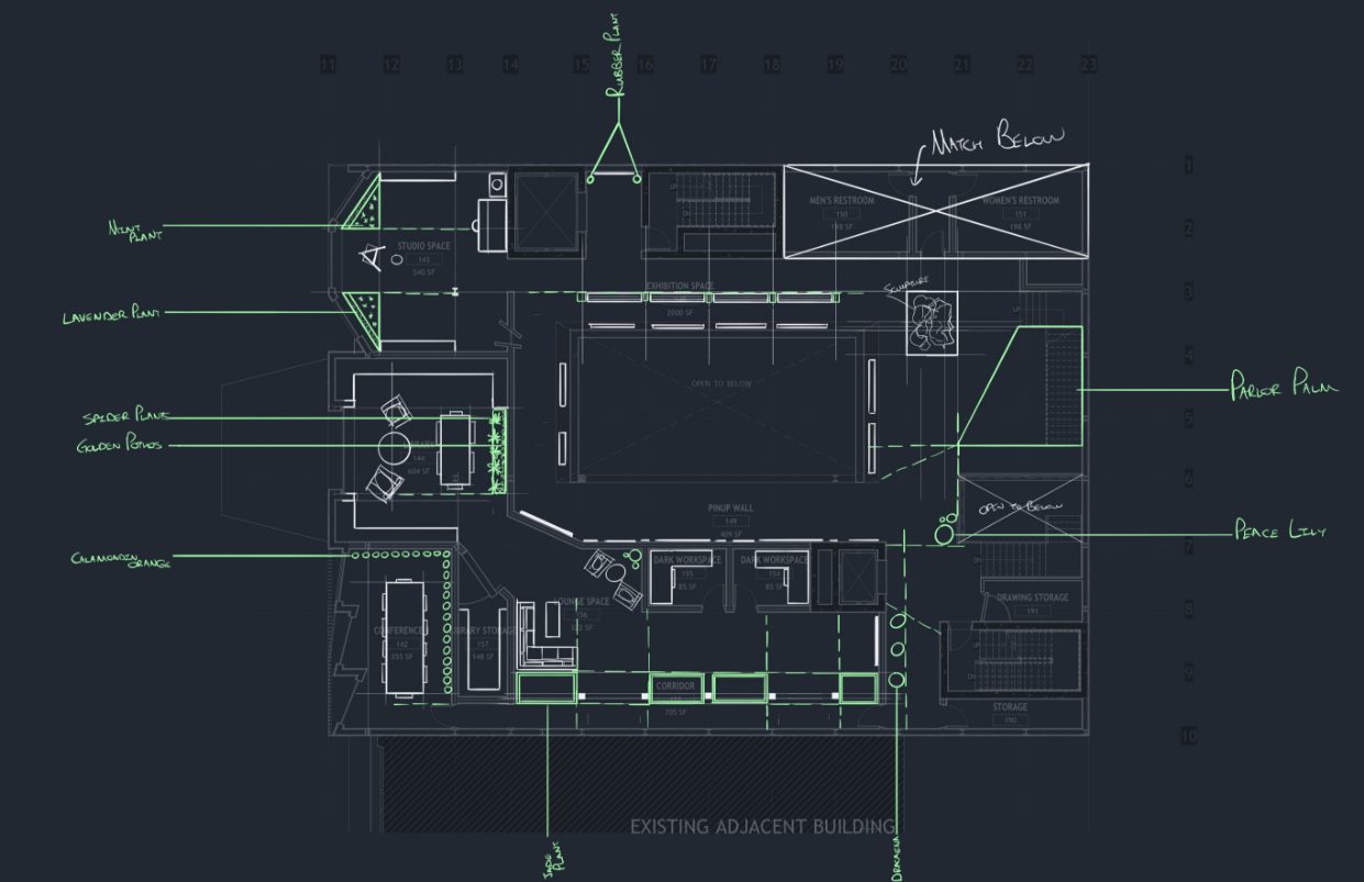 SECOND FLOOR DIVISIONS