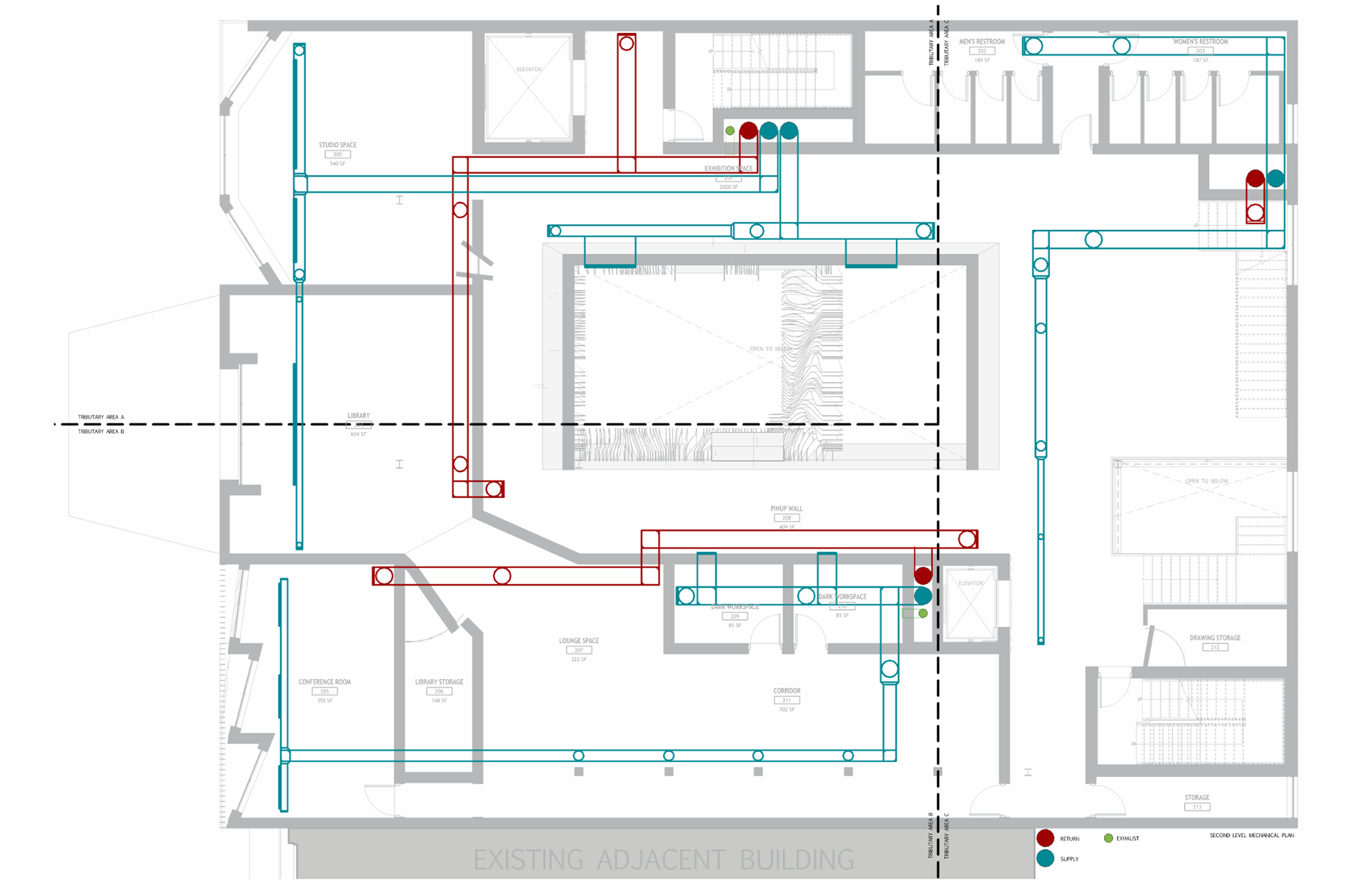 SECOND FLOOR MECHANICAL SYSTEMS