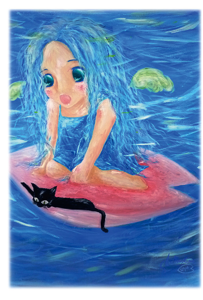 No.37 桜流し