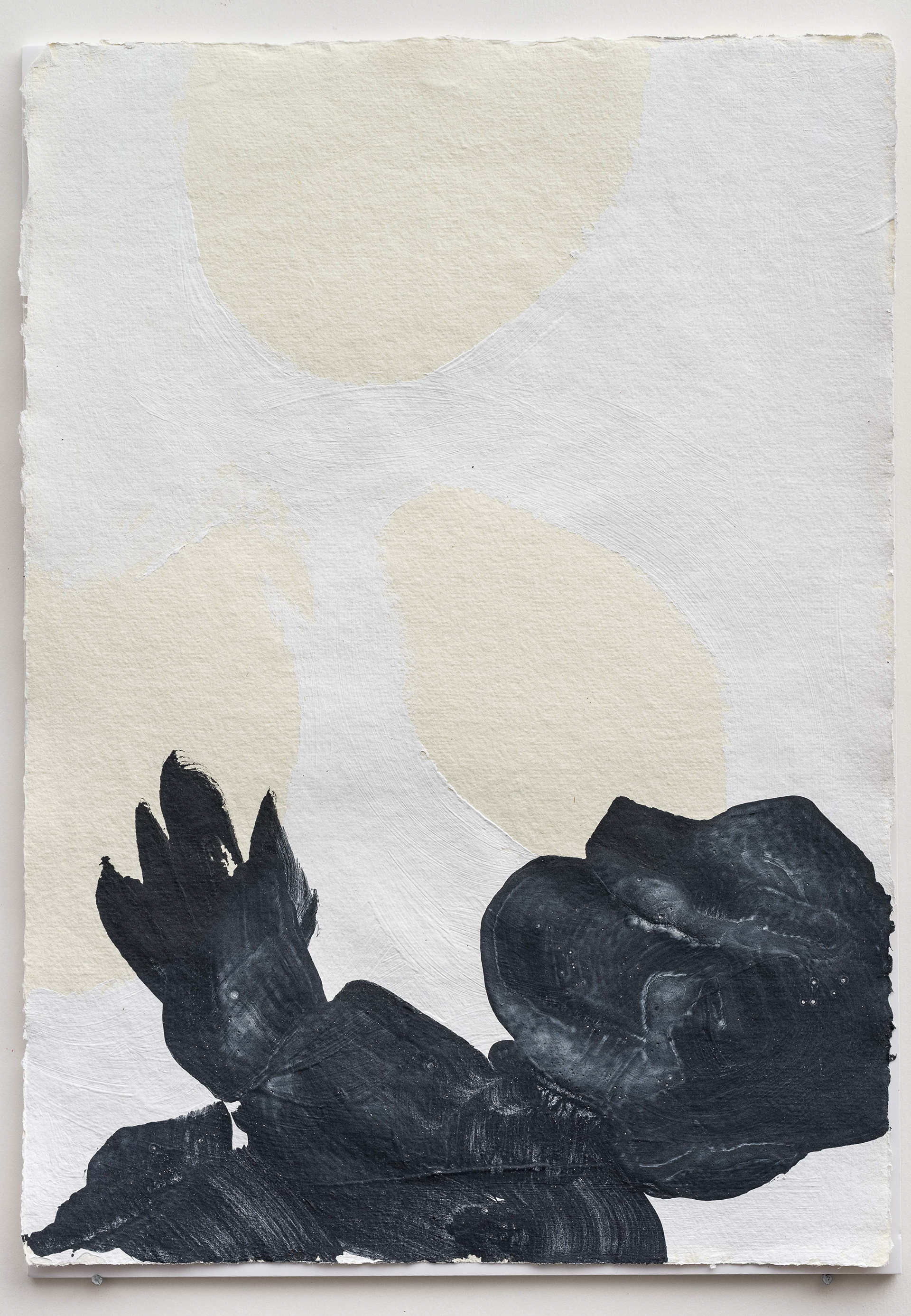 Magnetic Madonna 10 of 10, acrylics and magnetic paint on paper, 420x297 mm.