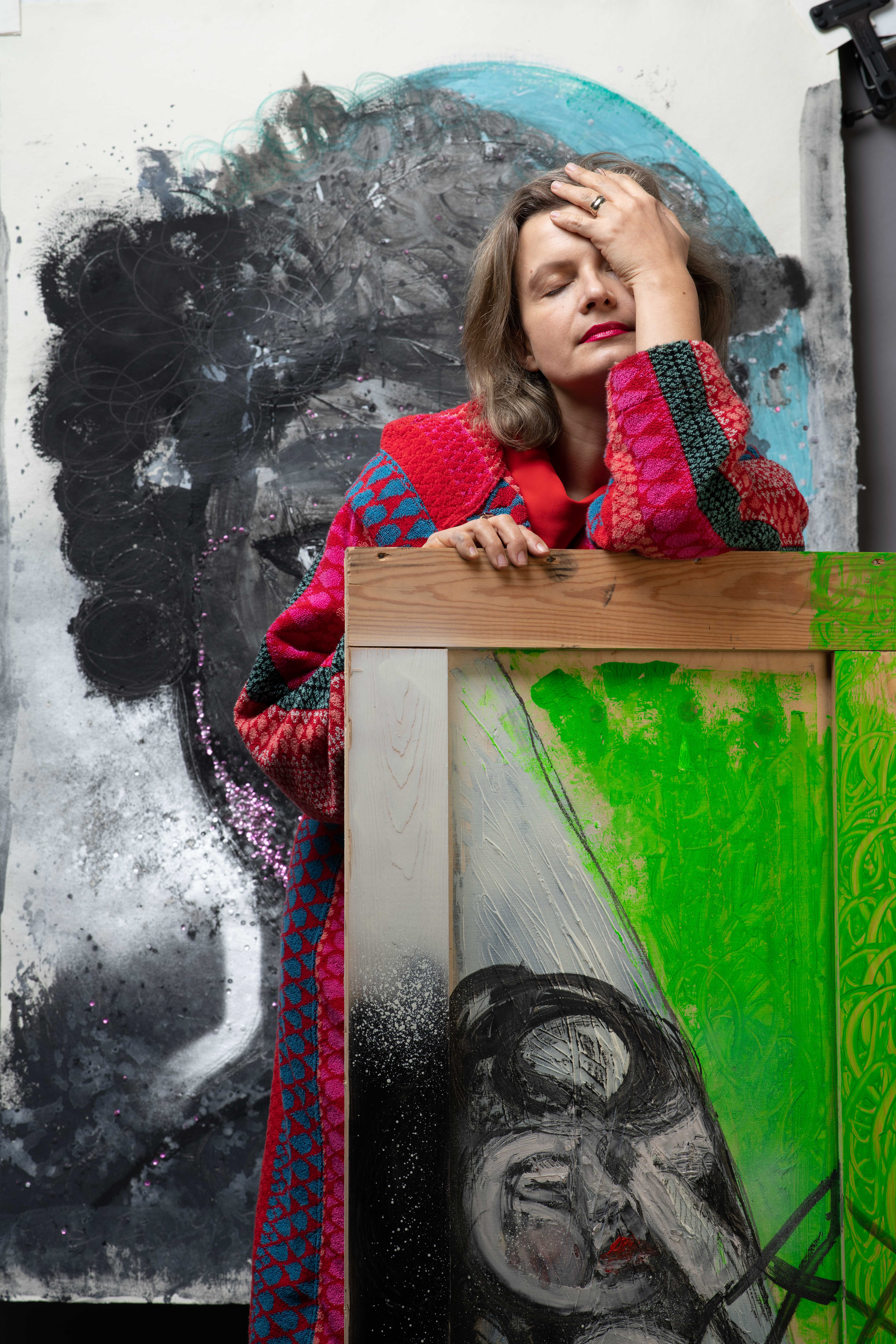 East London studio. Photographed by M.Noga.