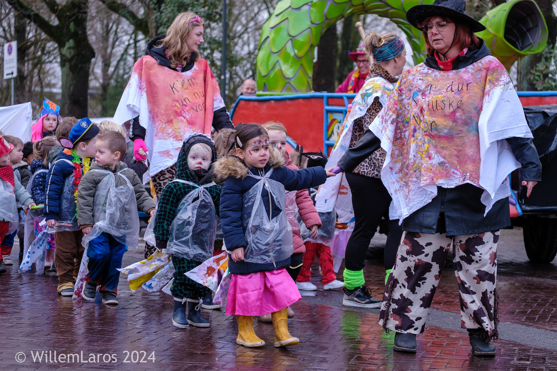 Kinderoptocht carnaval 2024 Wouw