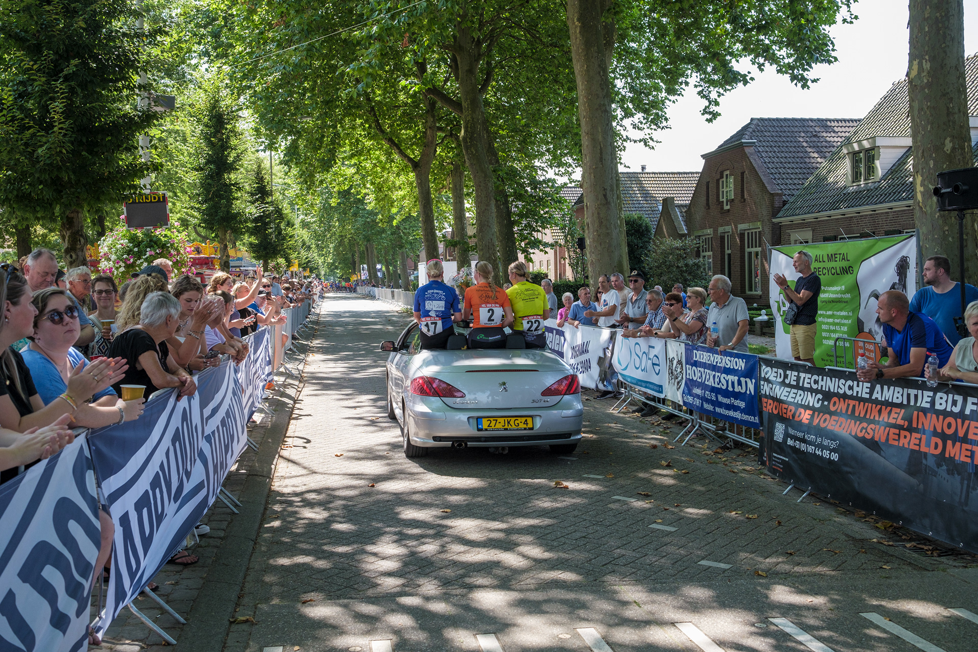 Alle winnaars werden gehuldigd