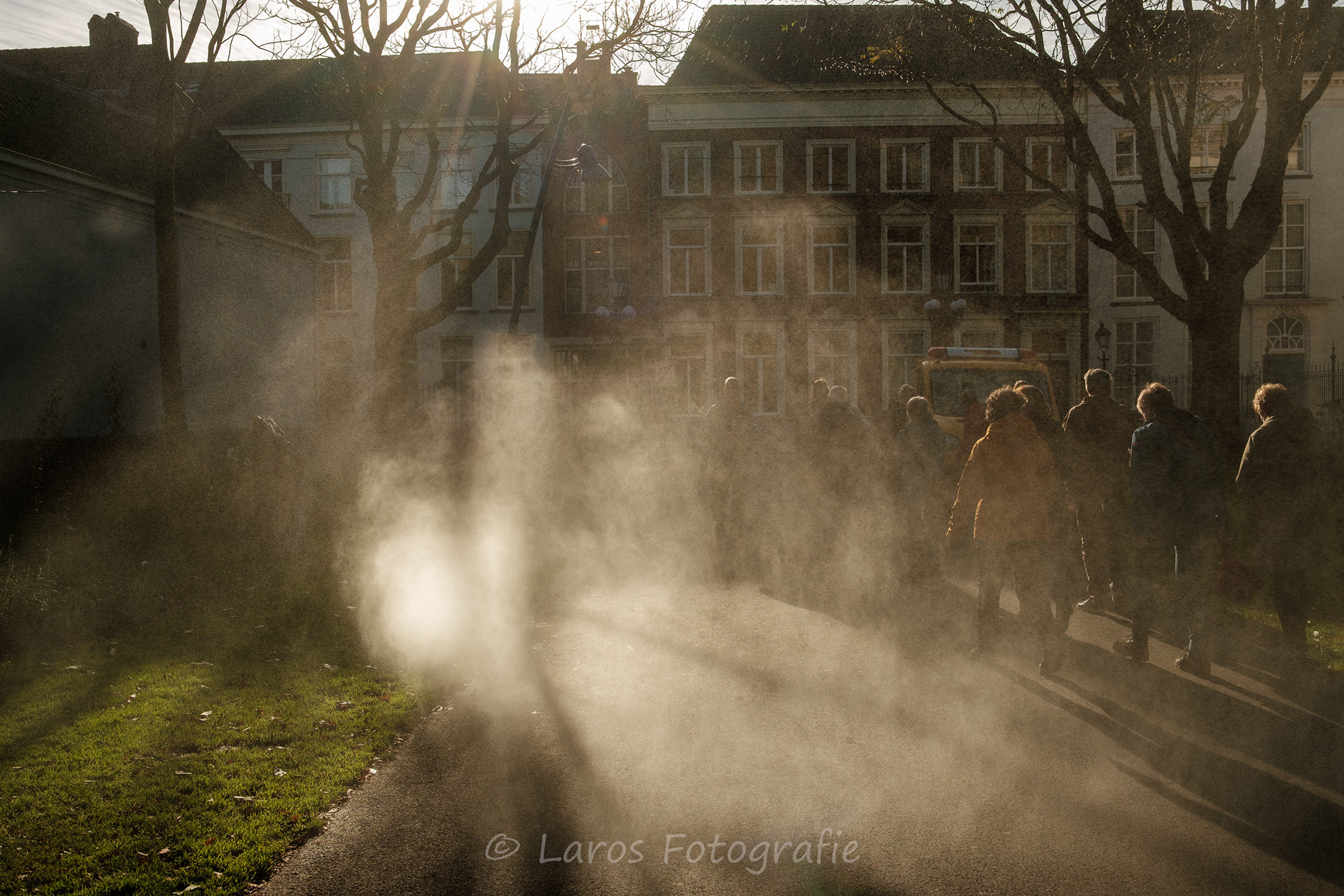 Watereeidingen worden leeggemaakt 