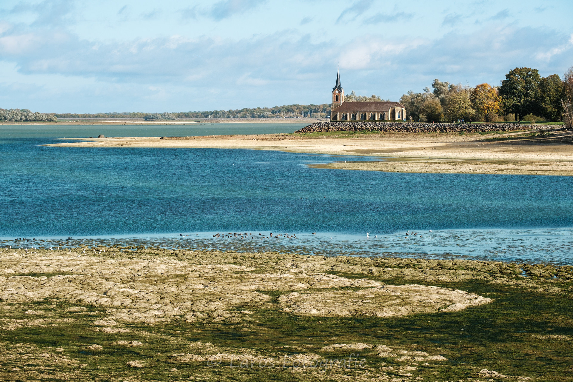 Kerkje Champaubert. Lac du Der (F)