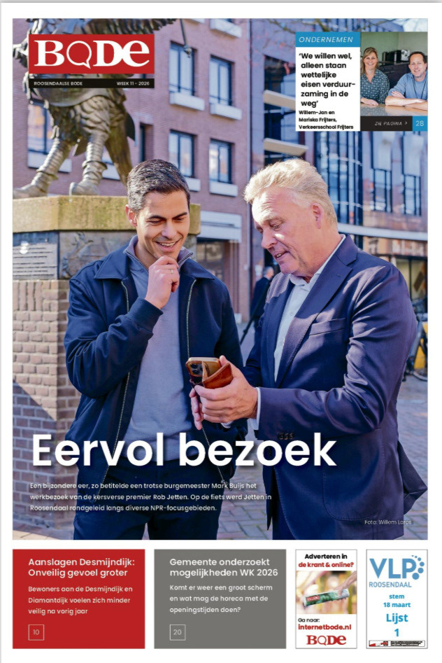 Bezoek premier Jetten