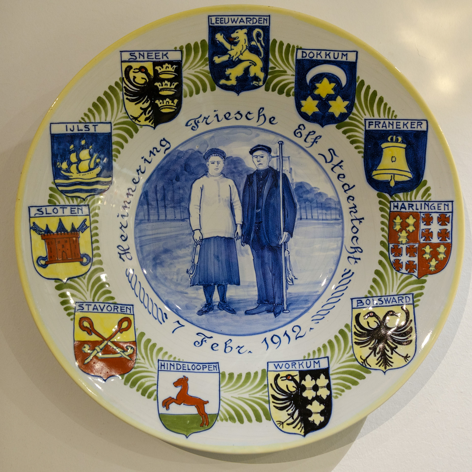 De wapens van de elf Friese steden