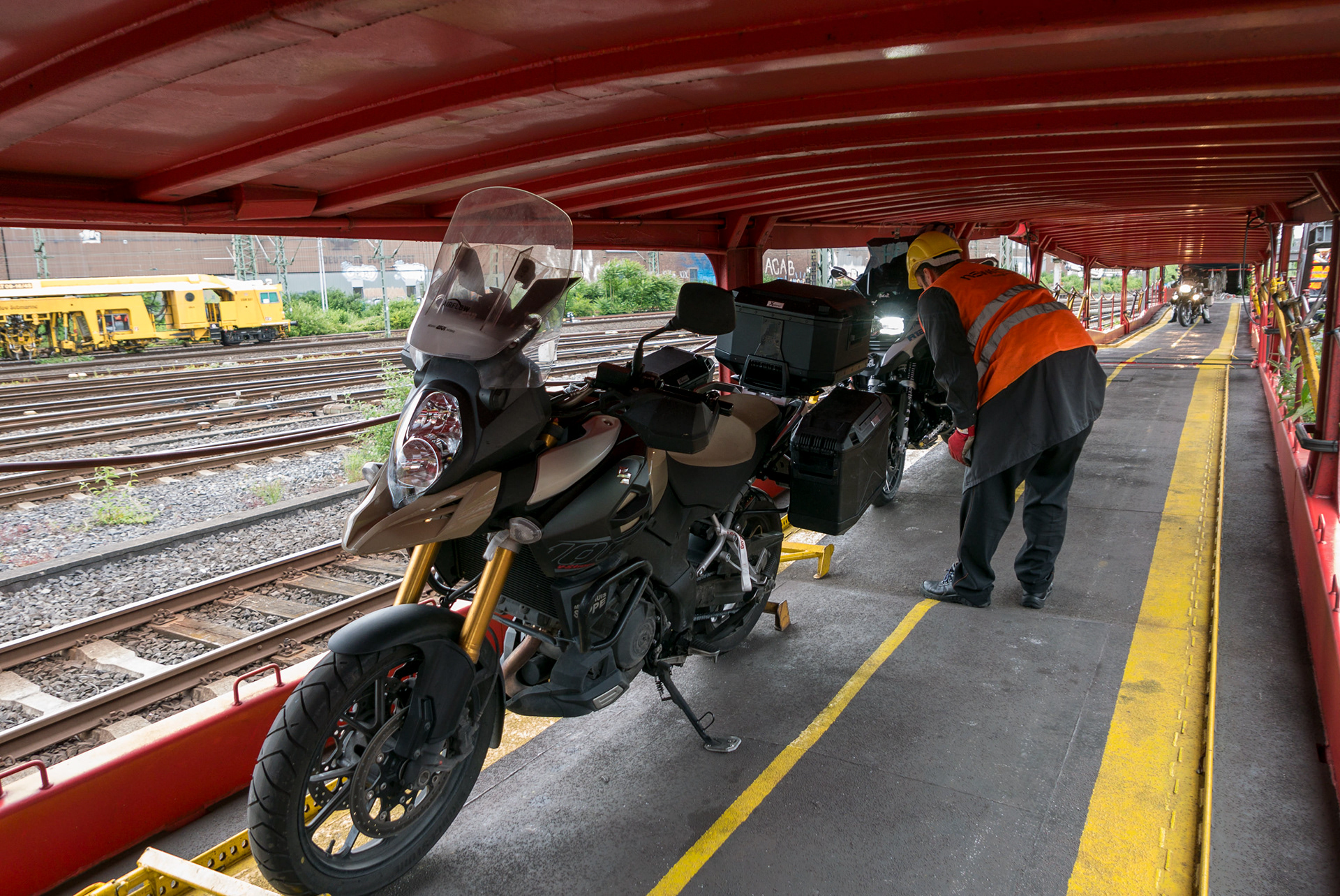 Autoslaaptrein vanuit Duitsland