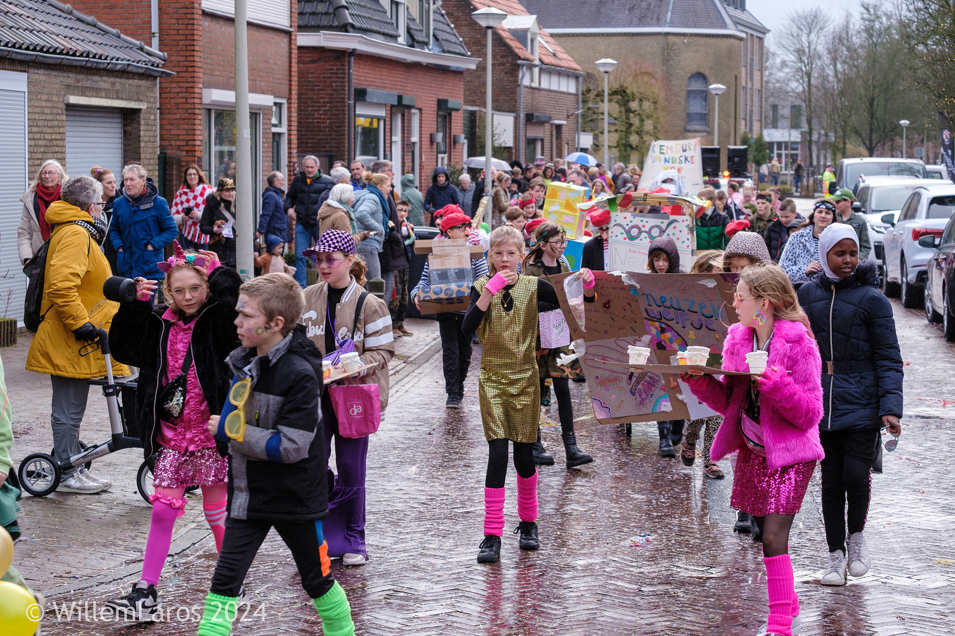 Kinderoptocht carnaval 2024 Wouw