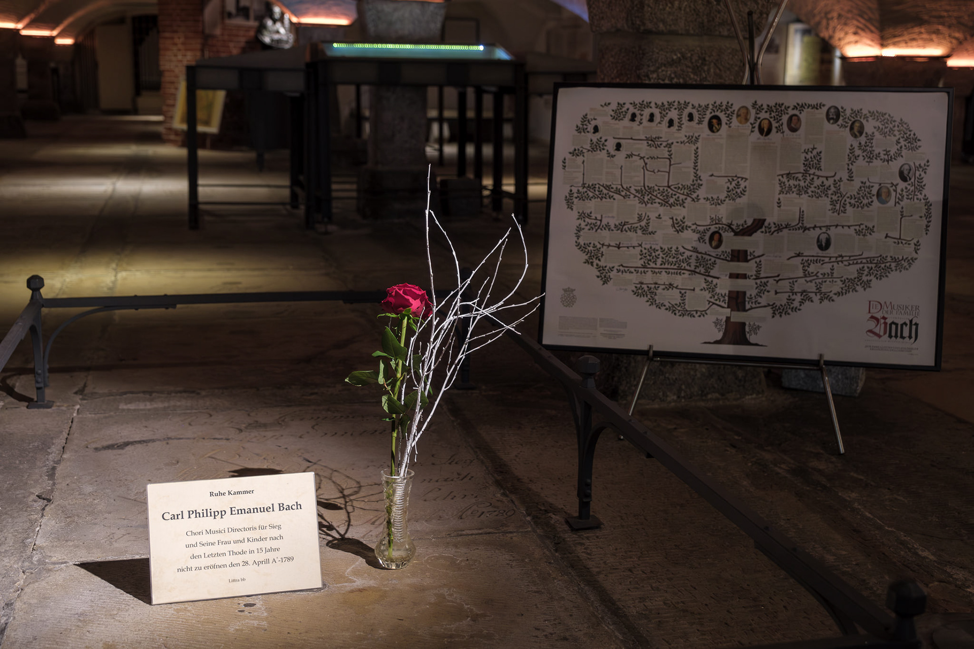 Graf C.Ph.E. Bach in de Michaeliskirche, Hamburg