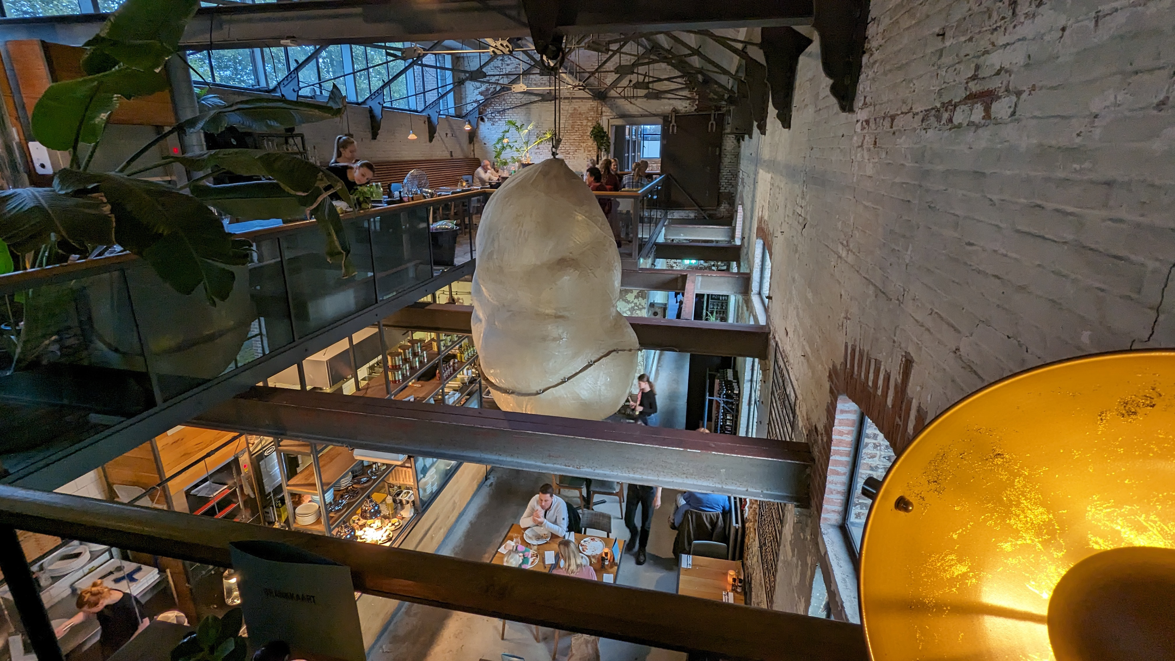 Culemborg. Restaurant una Volta (in oudste loc-loods in ons land)