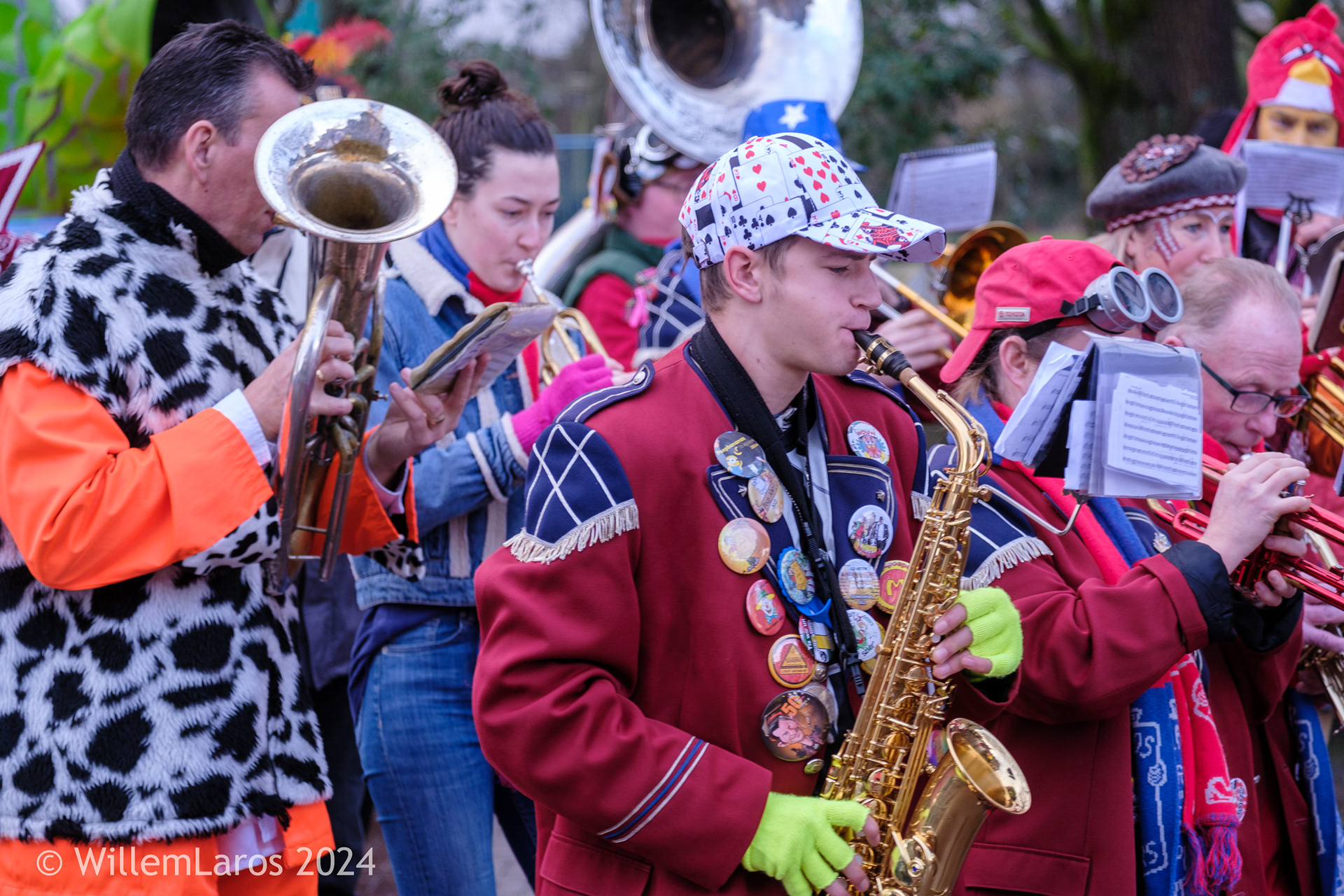 Kinderoptocht carnaval 2024 Wouw