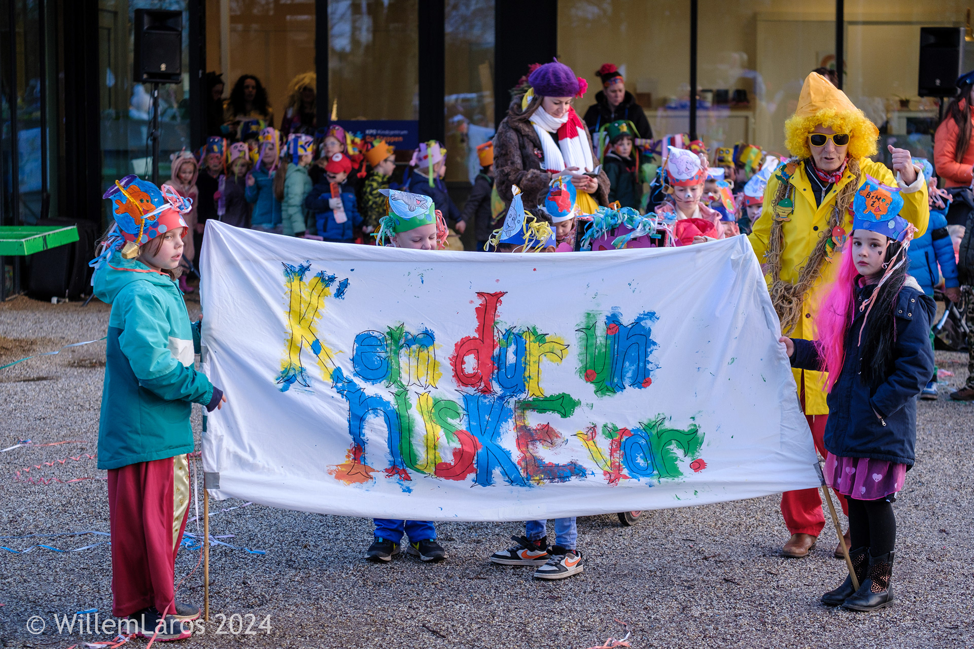Kinderoptocht carnaval 2024 Wouw