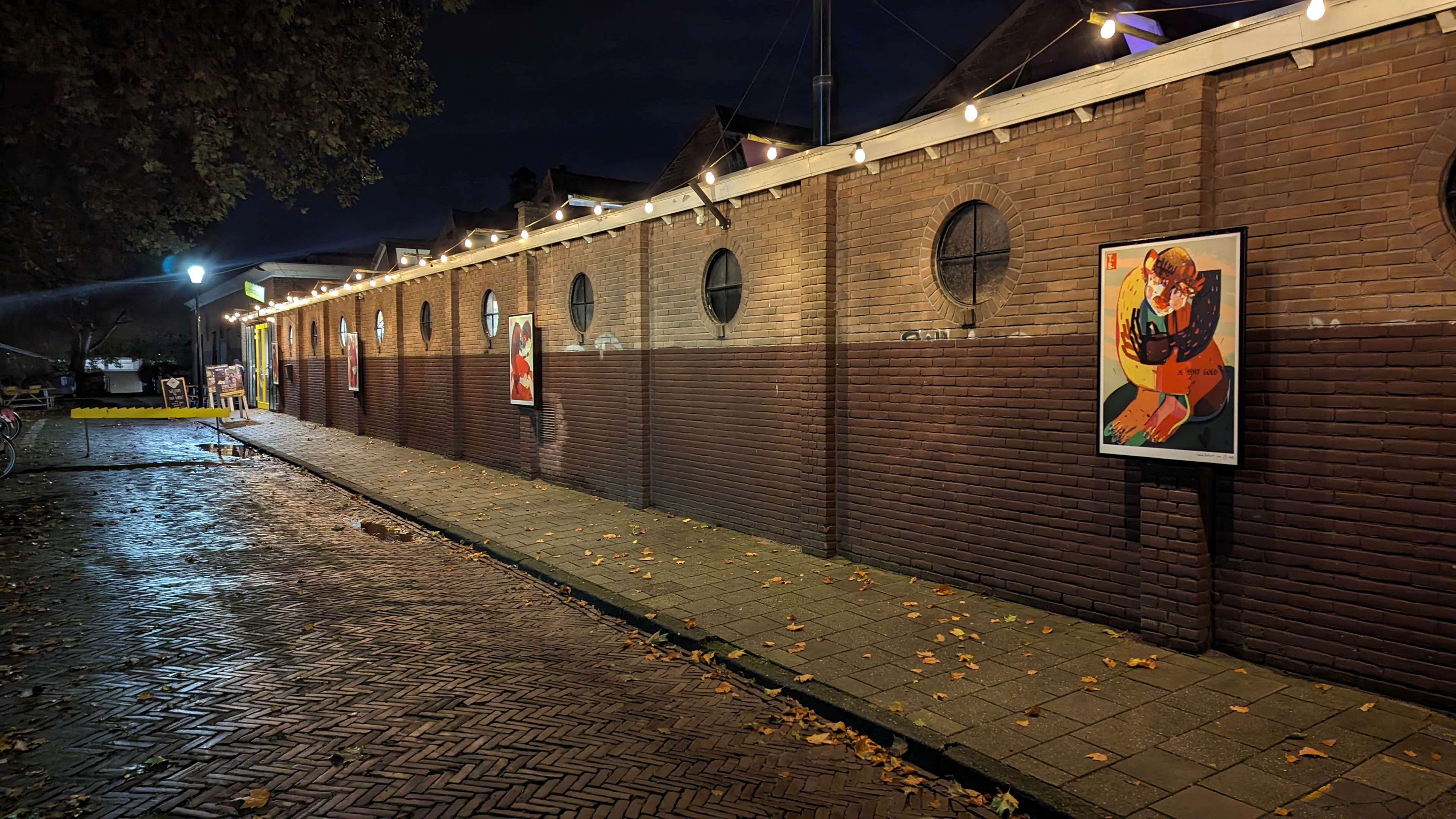 Culemborg. Restaurant una Volta (in oudste loc-loods in ons land)