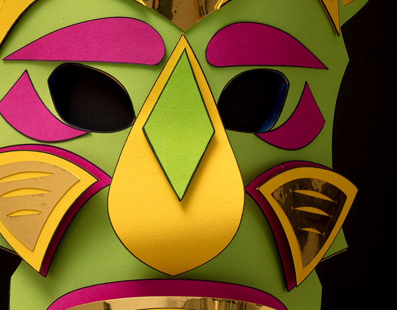 Paper Masks (XFACTOR 13) :: Behance