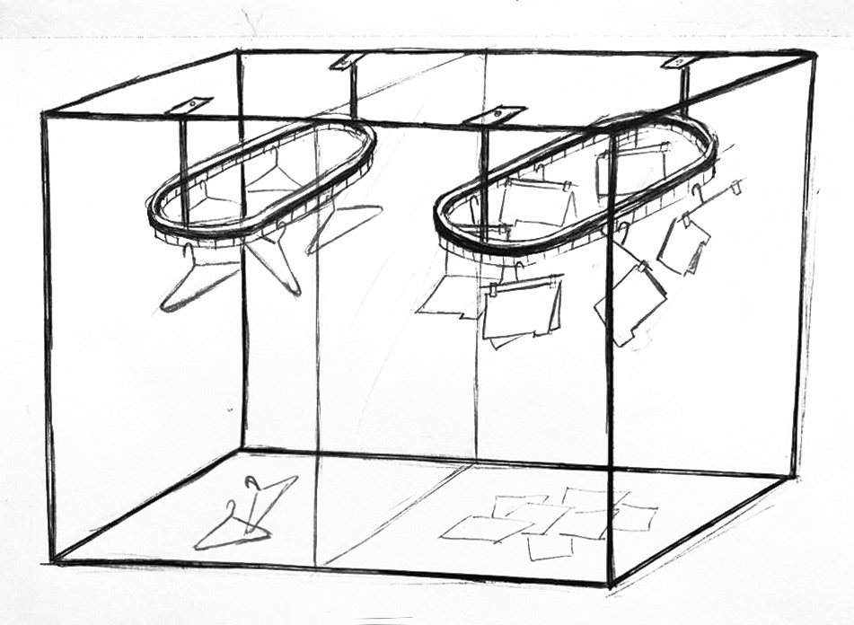 Notion of being human_charcoal, pencil_2018
