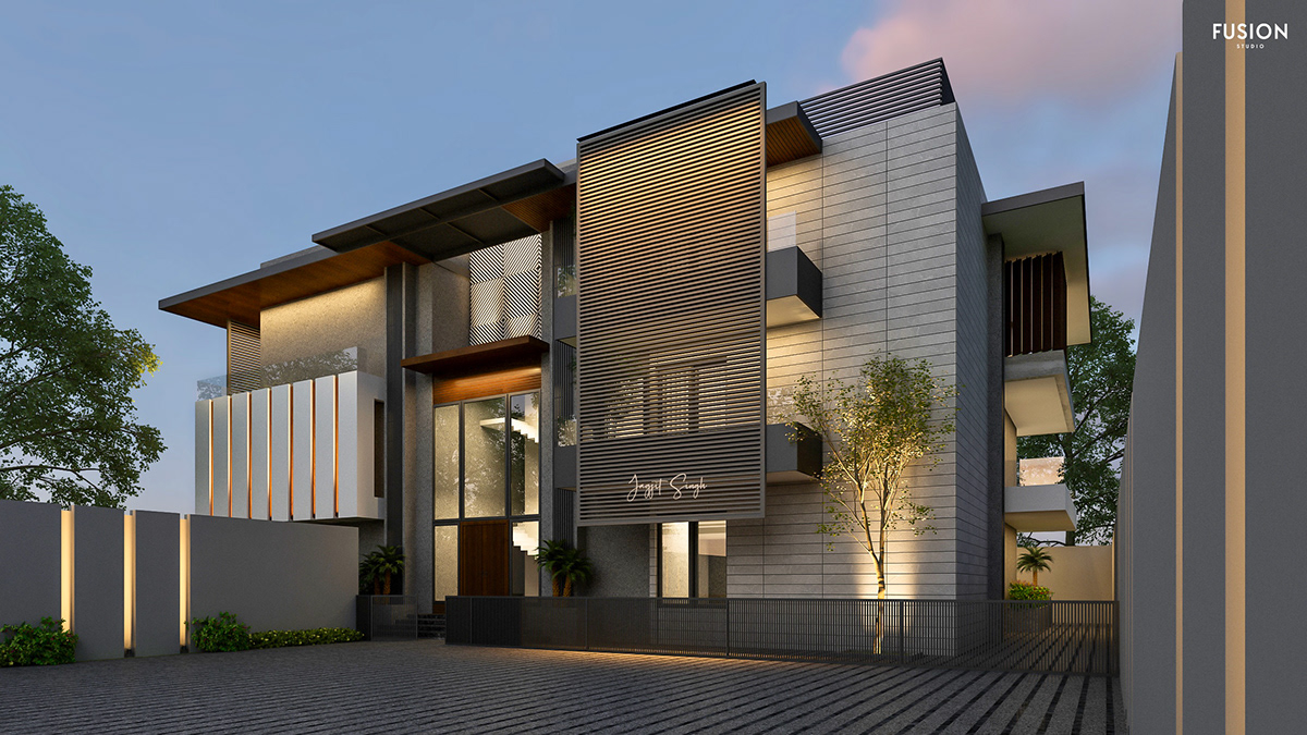 Fusion Studio Luxury interior designers in India House in Kurukshetra