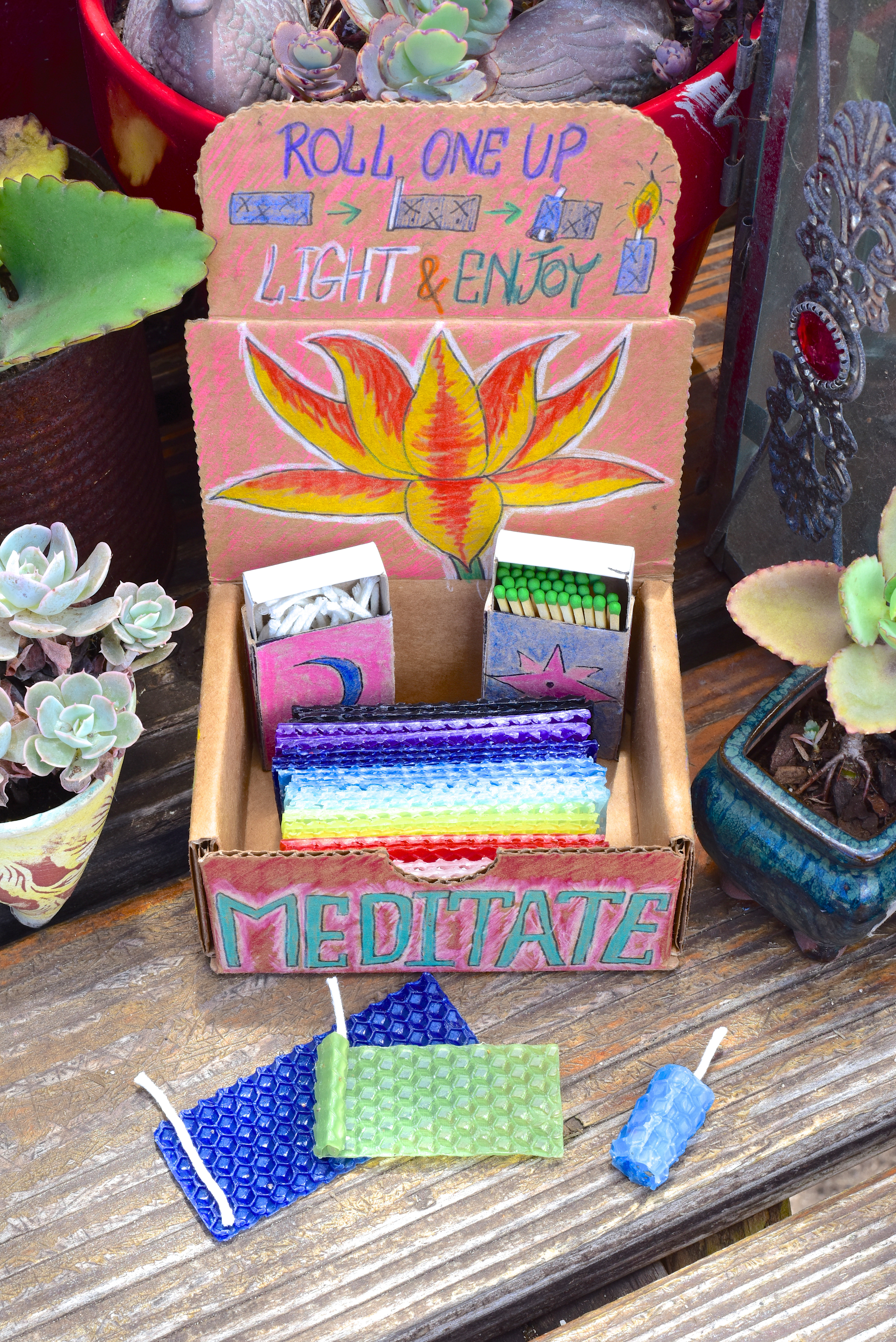 Sleeping Sun Candles