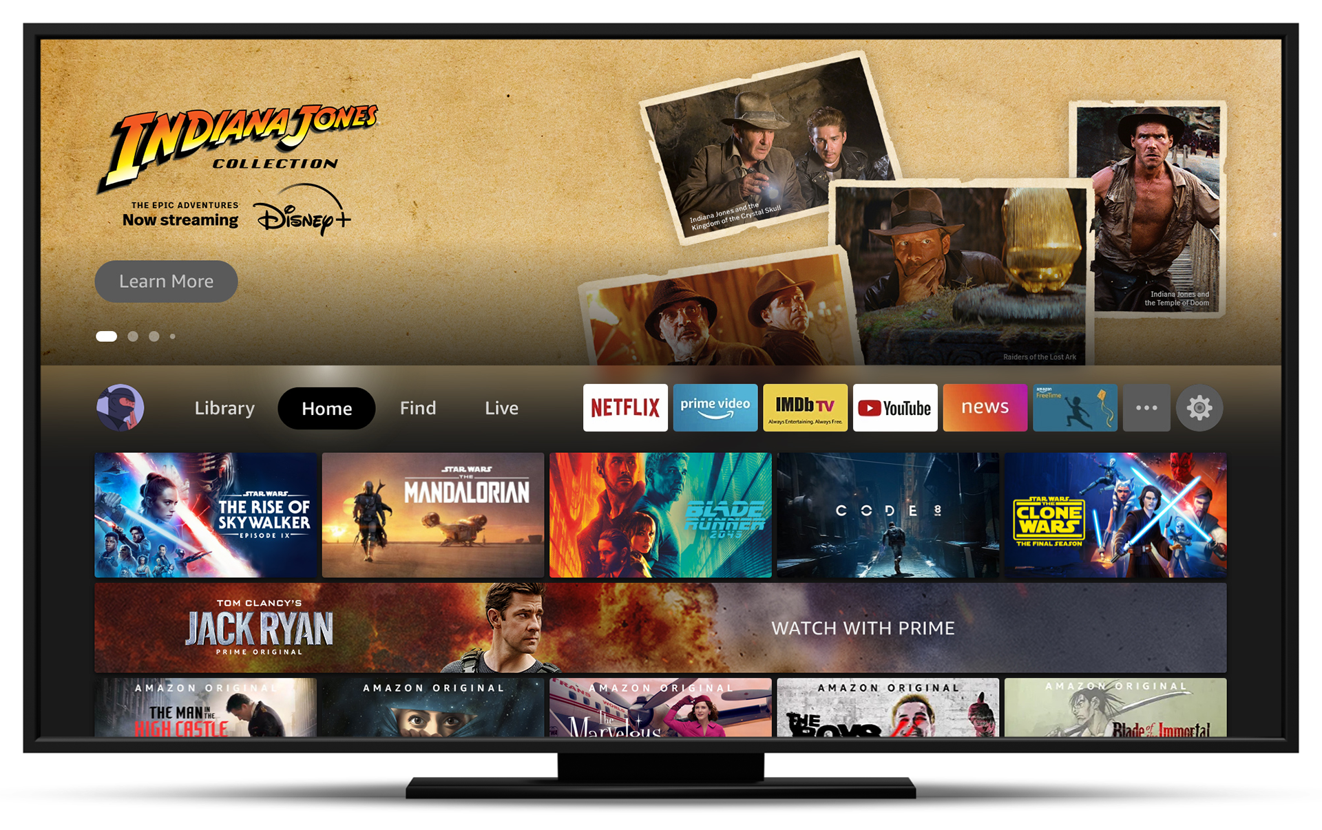 Amazon feature rotator