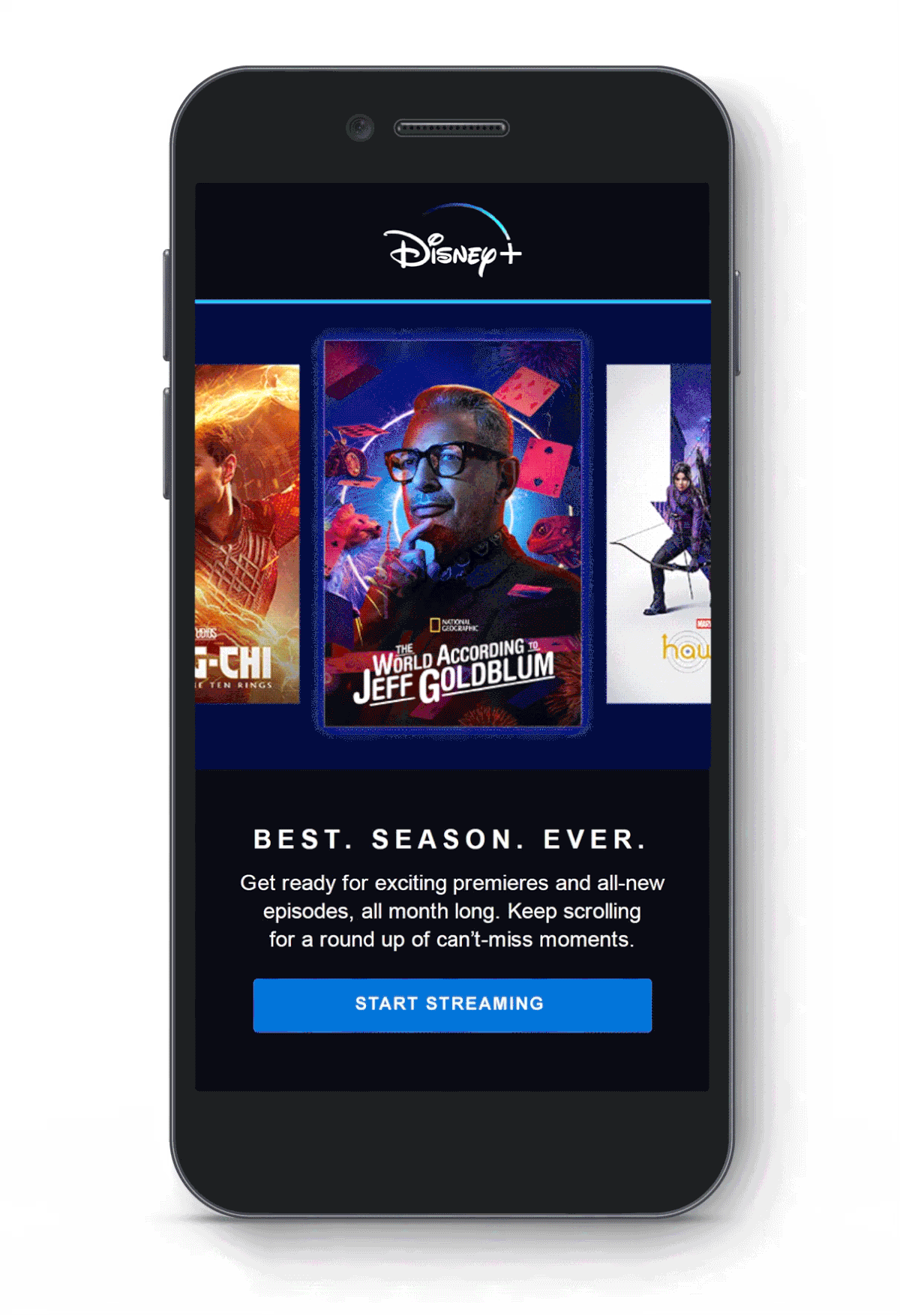 Release day email with GIF hero