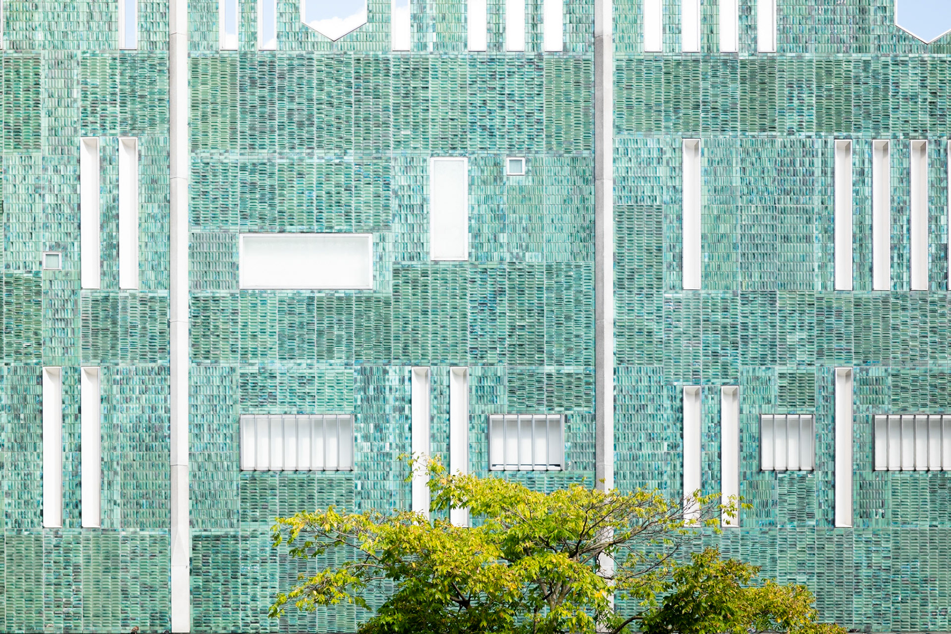 Fassade grün