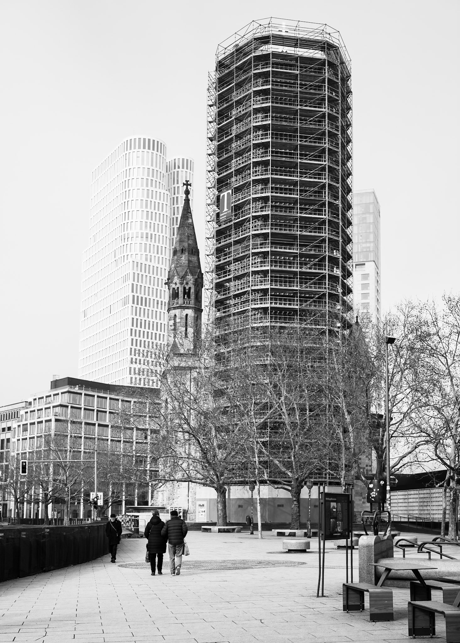 Kaiser-Wilhelm-Gedächtniskirche am Breitscheider Platz Berlin