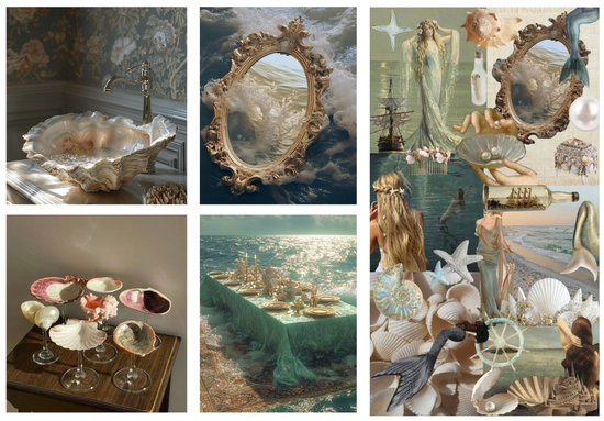 New mood board for Loretta's
