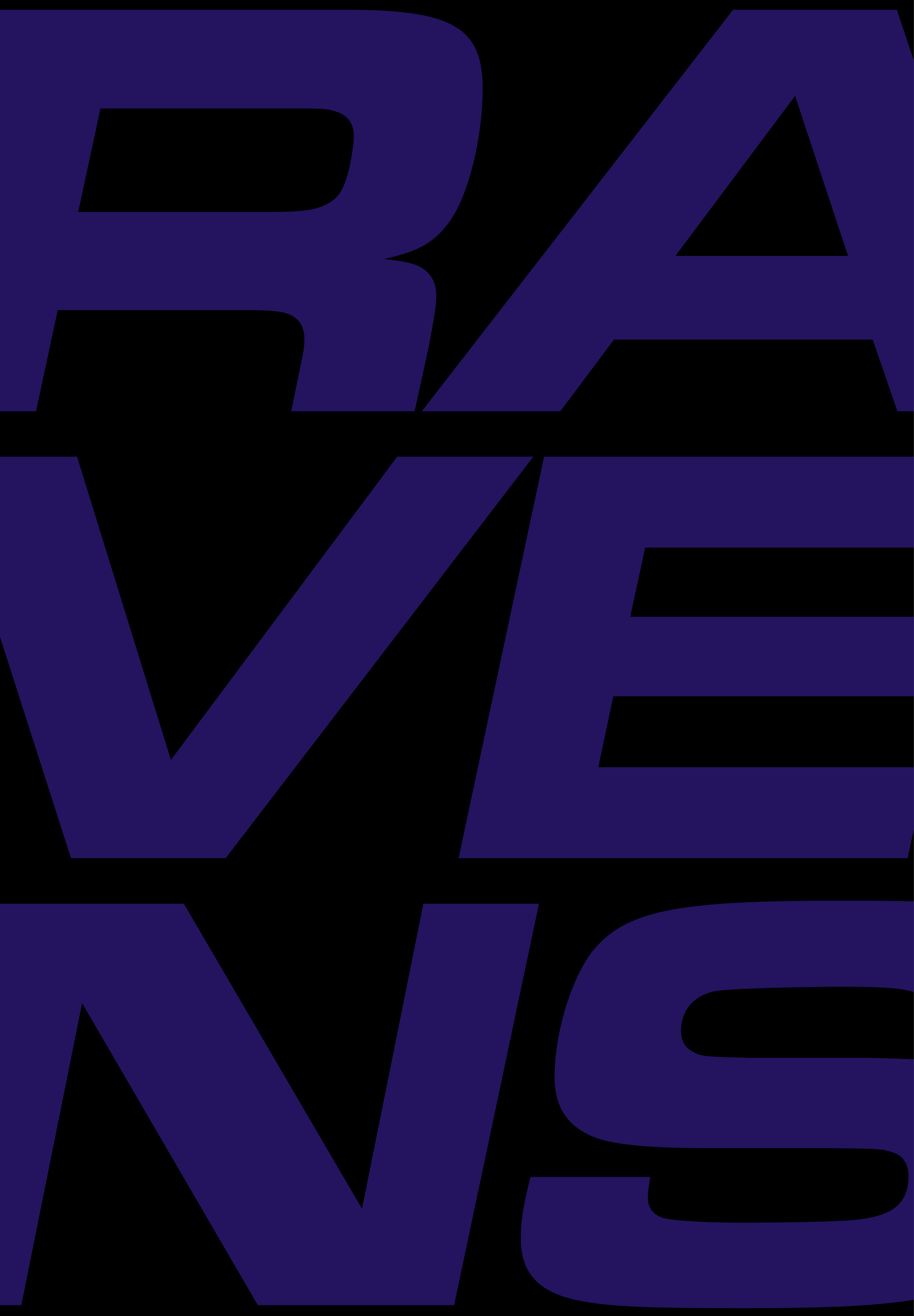 RAVENS Black Poster
