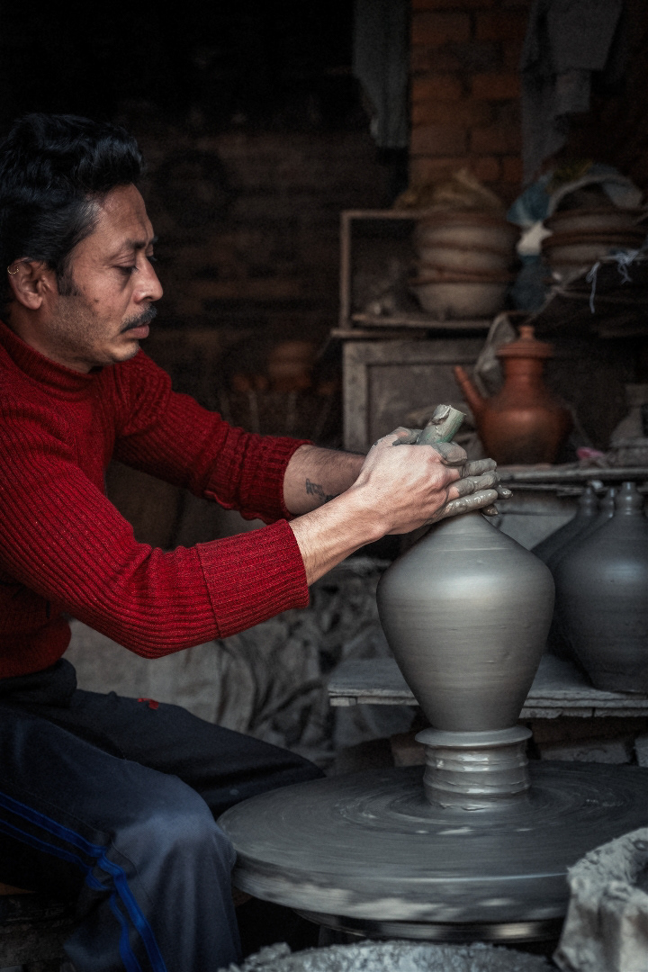 Potter Bhakatapur Nepal 