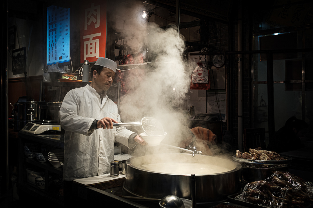 Night Market Xian China 