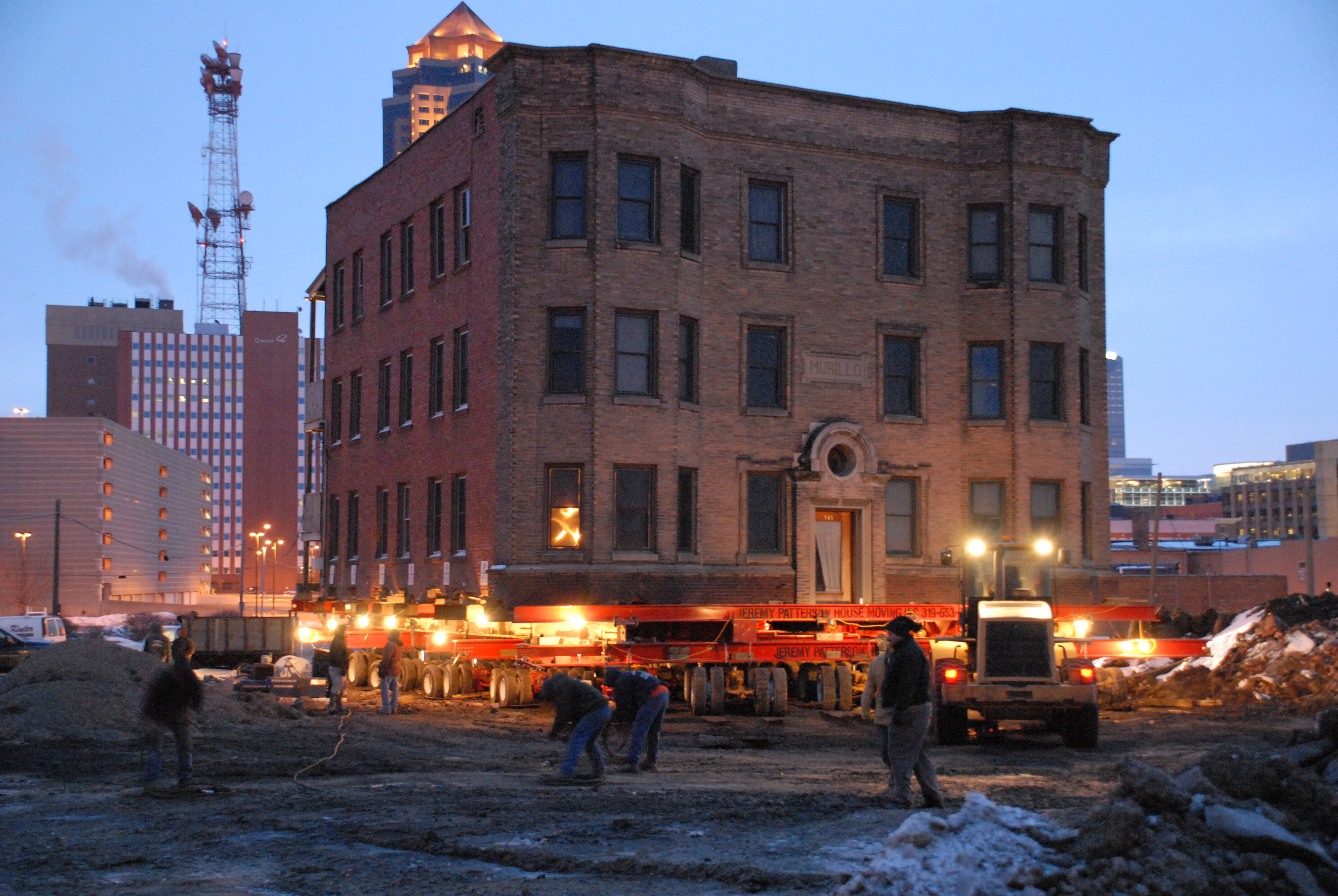 March 1, 2008 - Move day