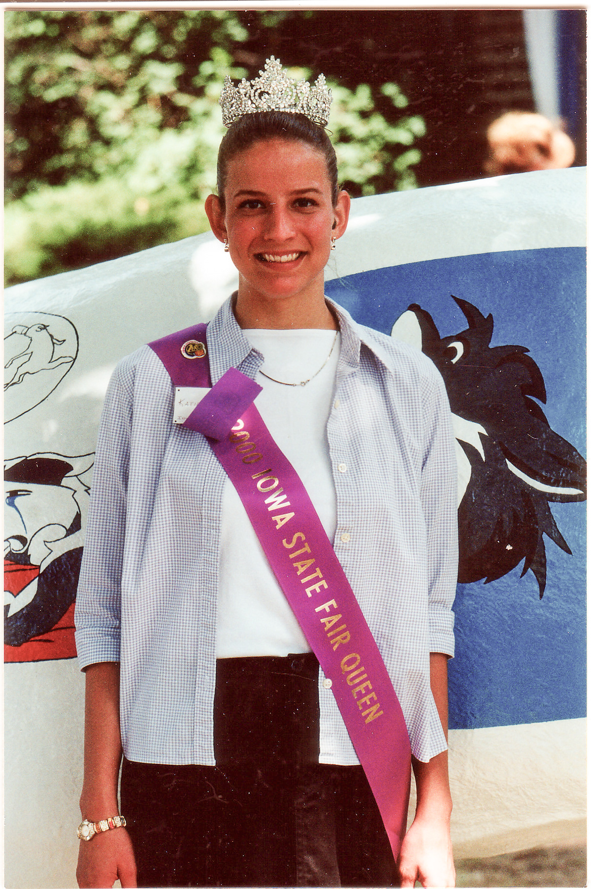 2000 Iowa State Fair Queen Katie Greiman.