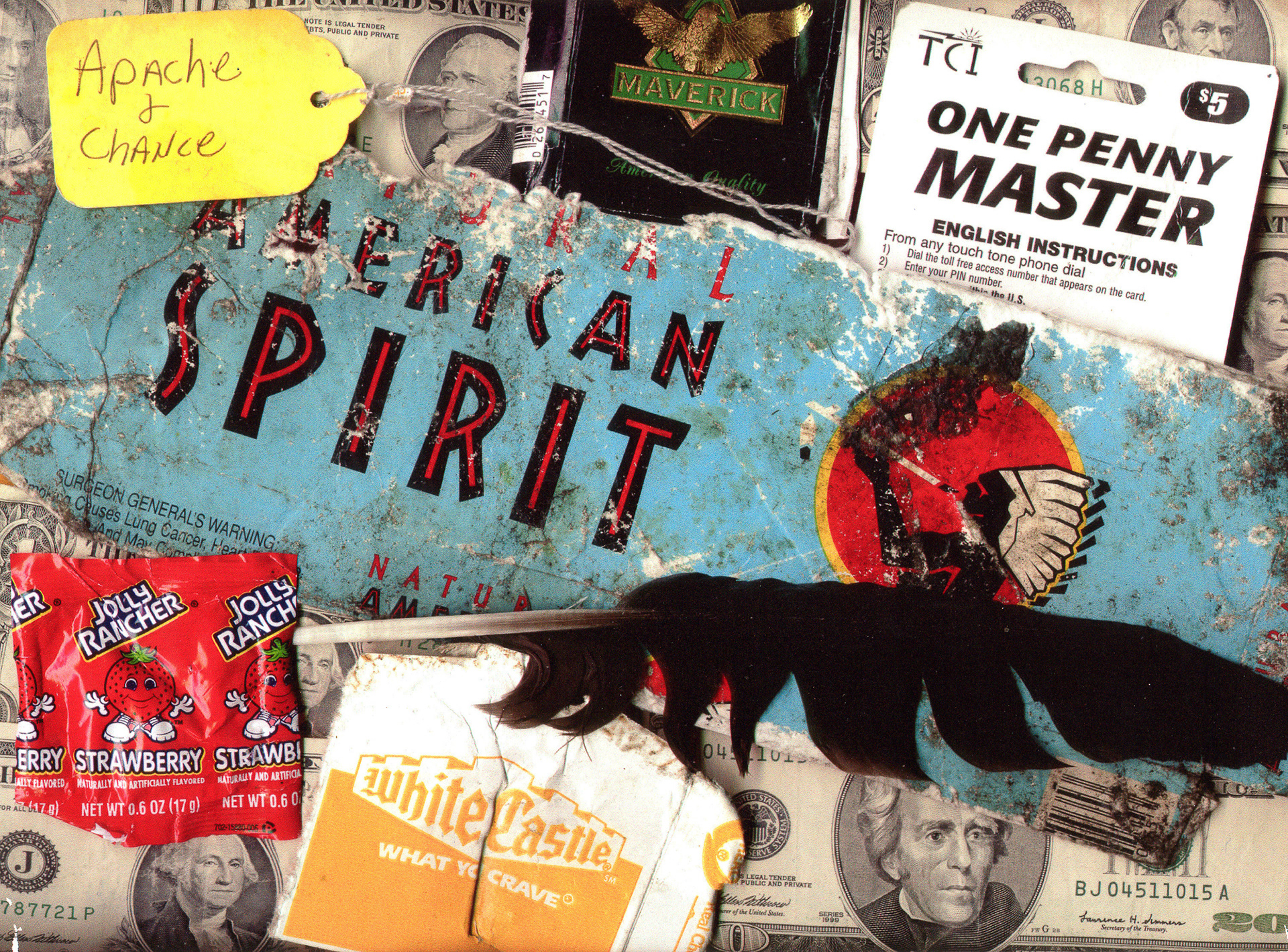 I found all of this on Cedar Rapids sidewalks in about 2000.
