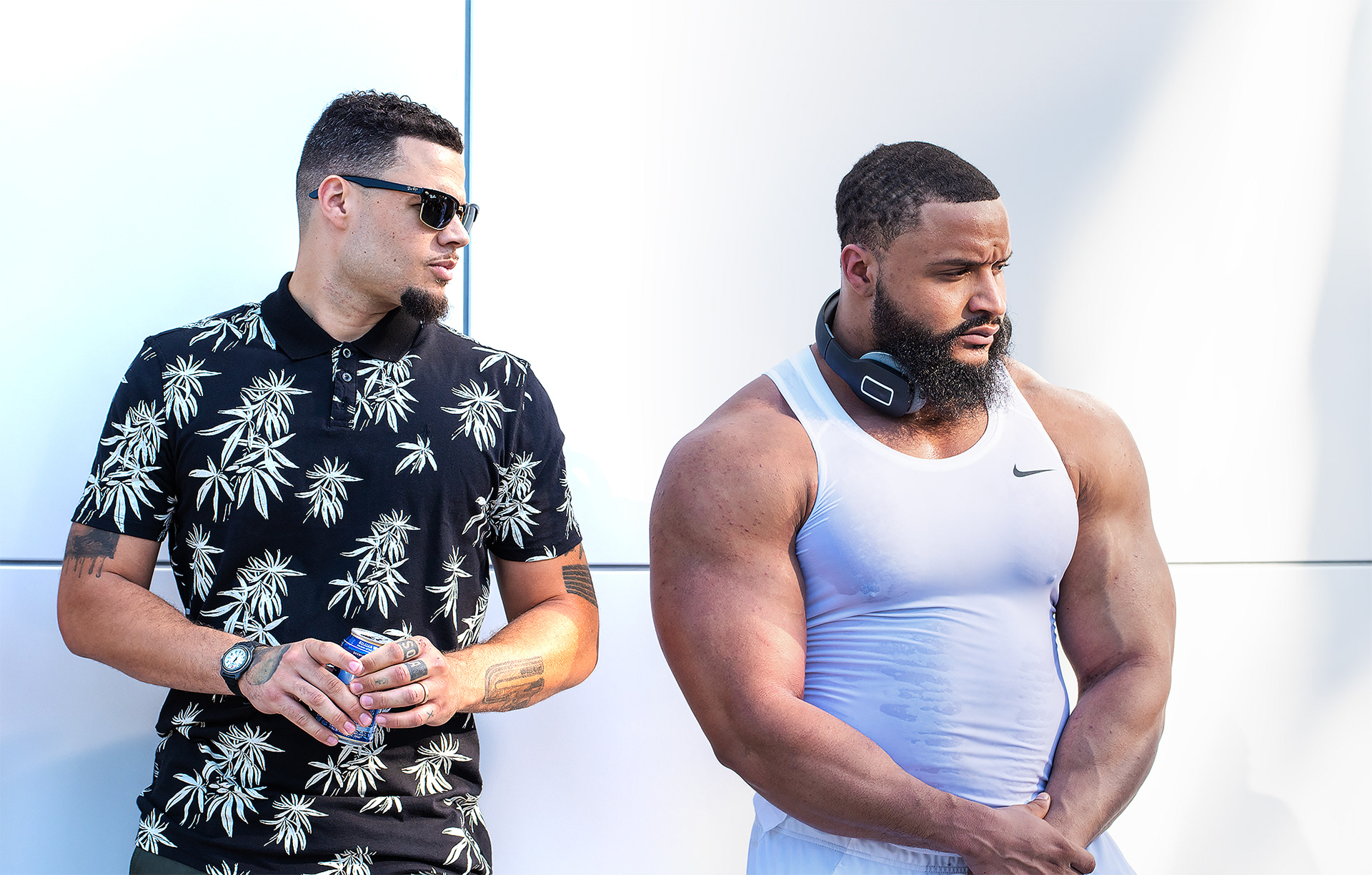 Jordan J. Weber (left) 