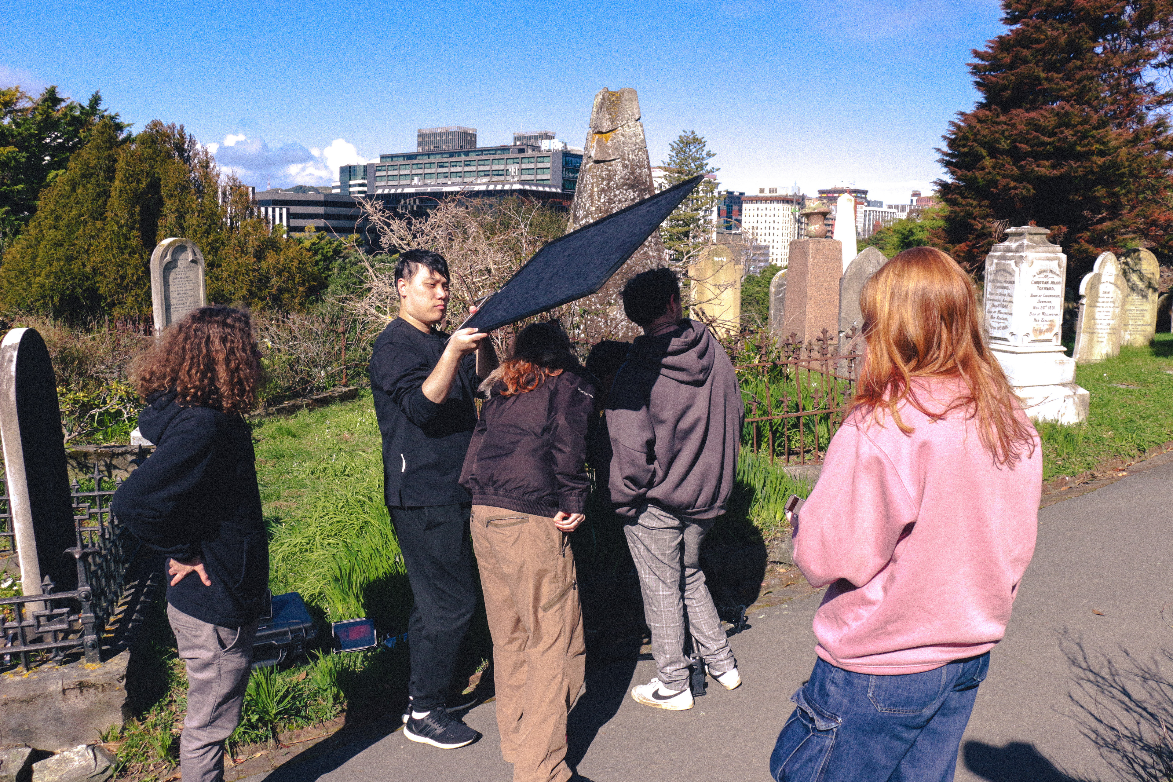 First scene of the day in full swing!