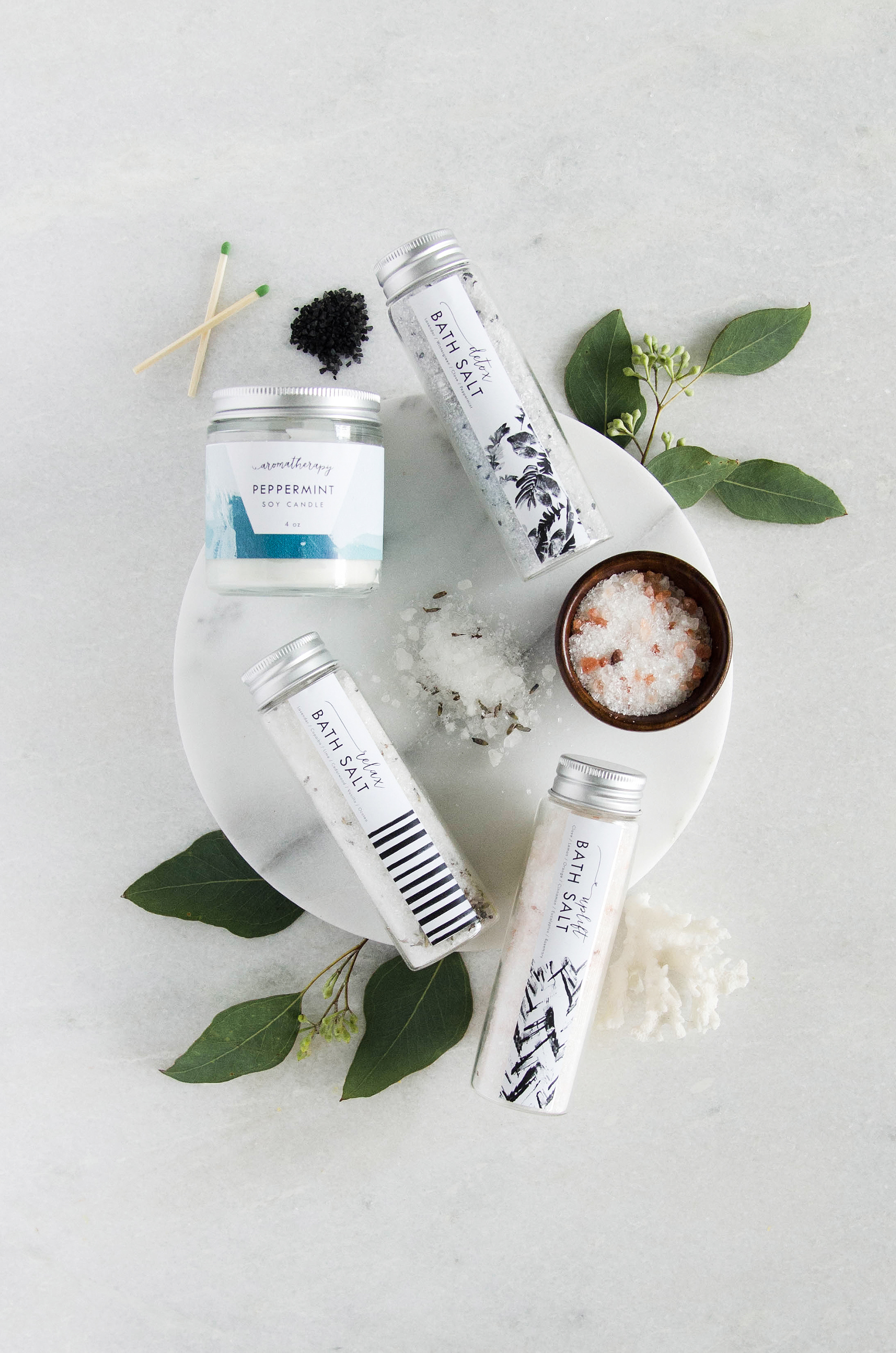 Scope: package design, creation & photo styling (photography by Cassandra Monroe)