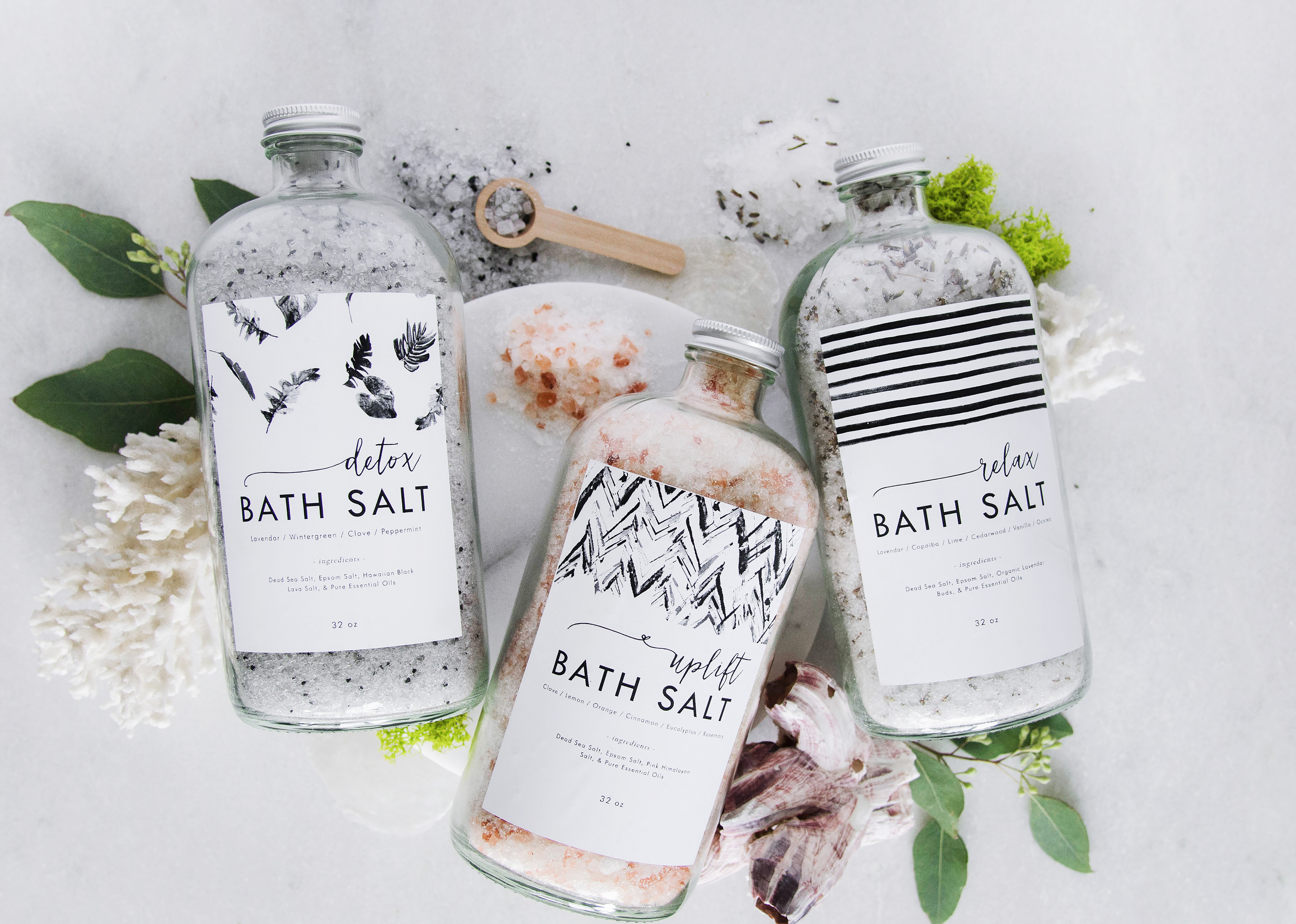 Scope: package design, creation & photo styling (photography by Cassandra Monroe)