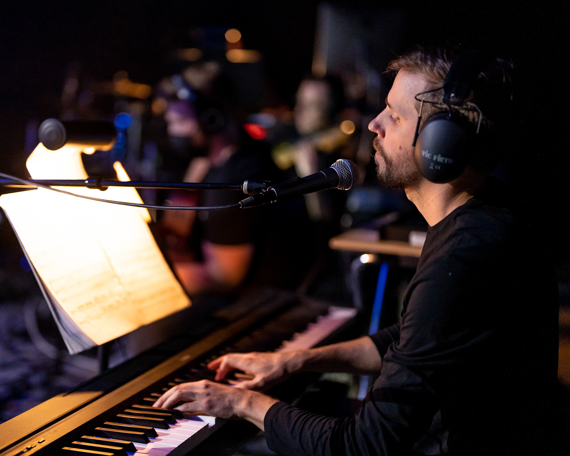 A perfmance at the West Side Theater 