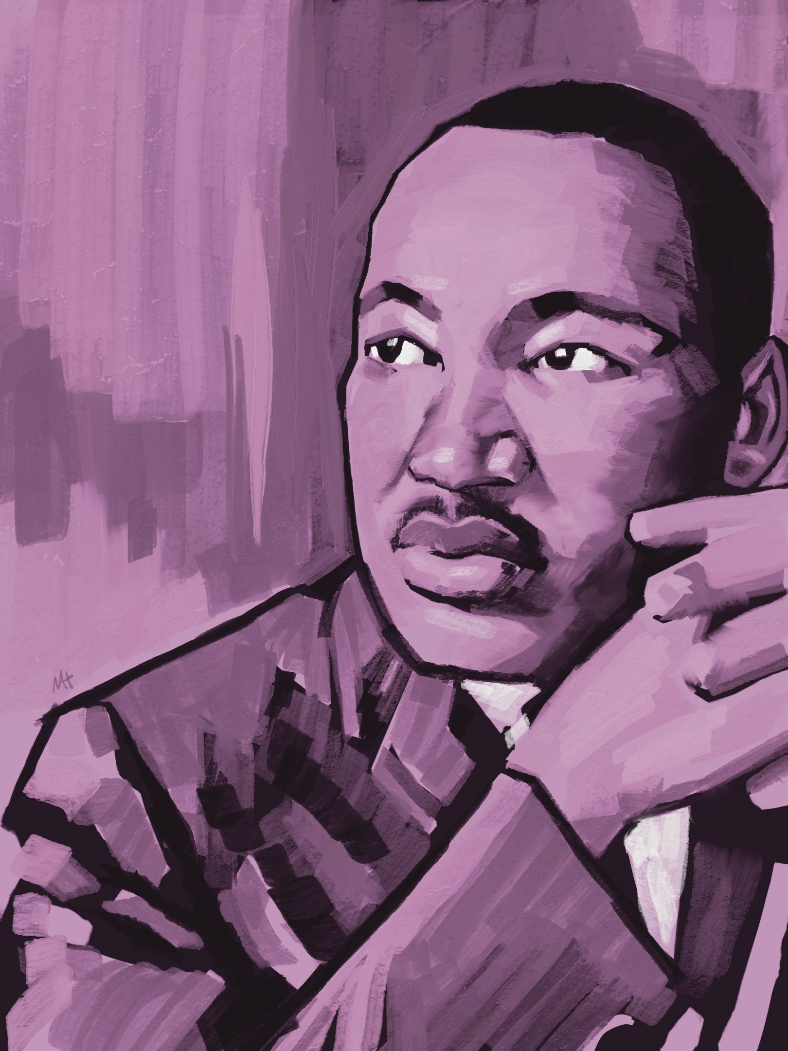 MLK Day Poster Poster Painting