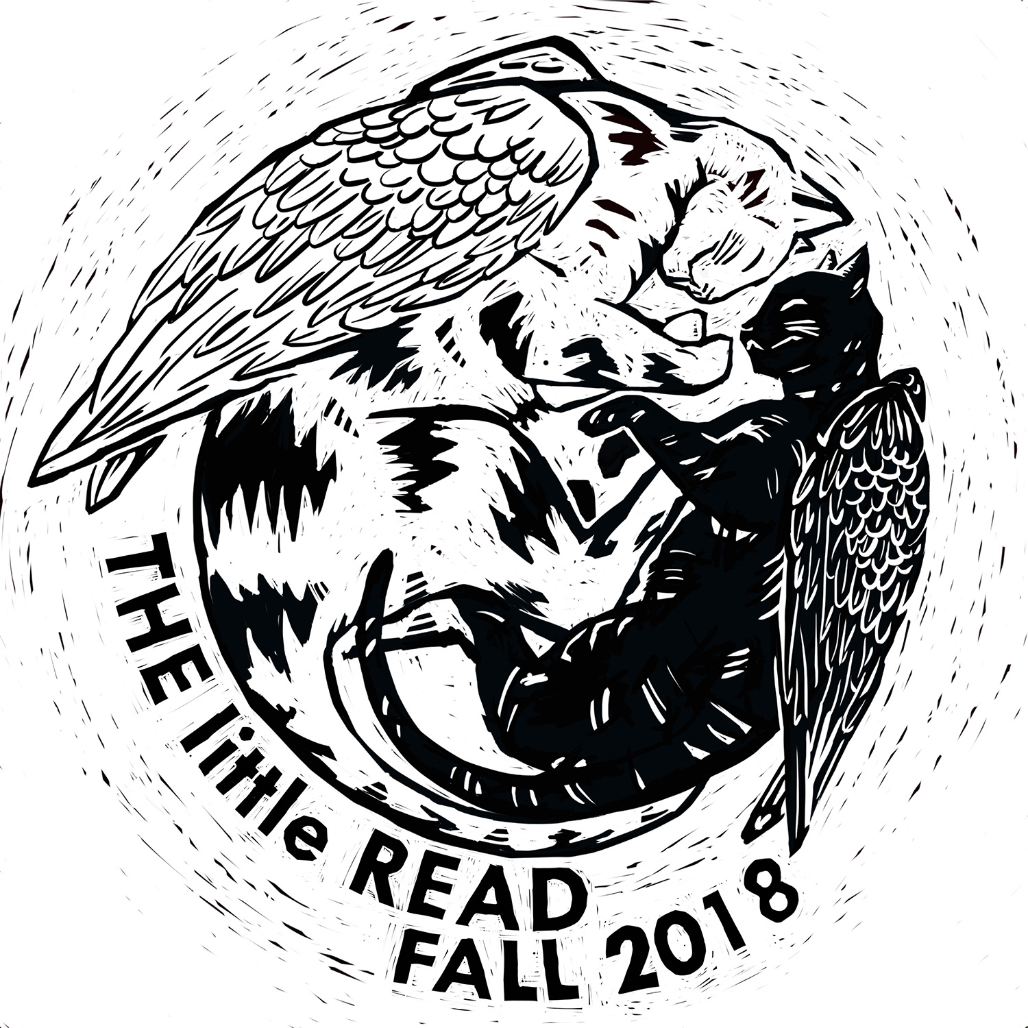 T-shirt desiged for the Missoula Public Library's Little Read book, Catwings.