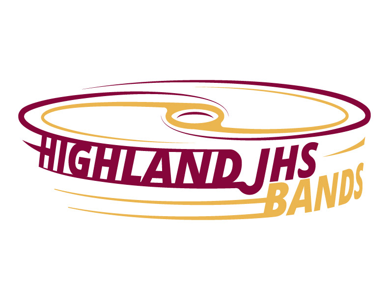Highland Junior High Bands Logo
