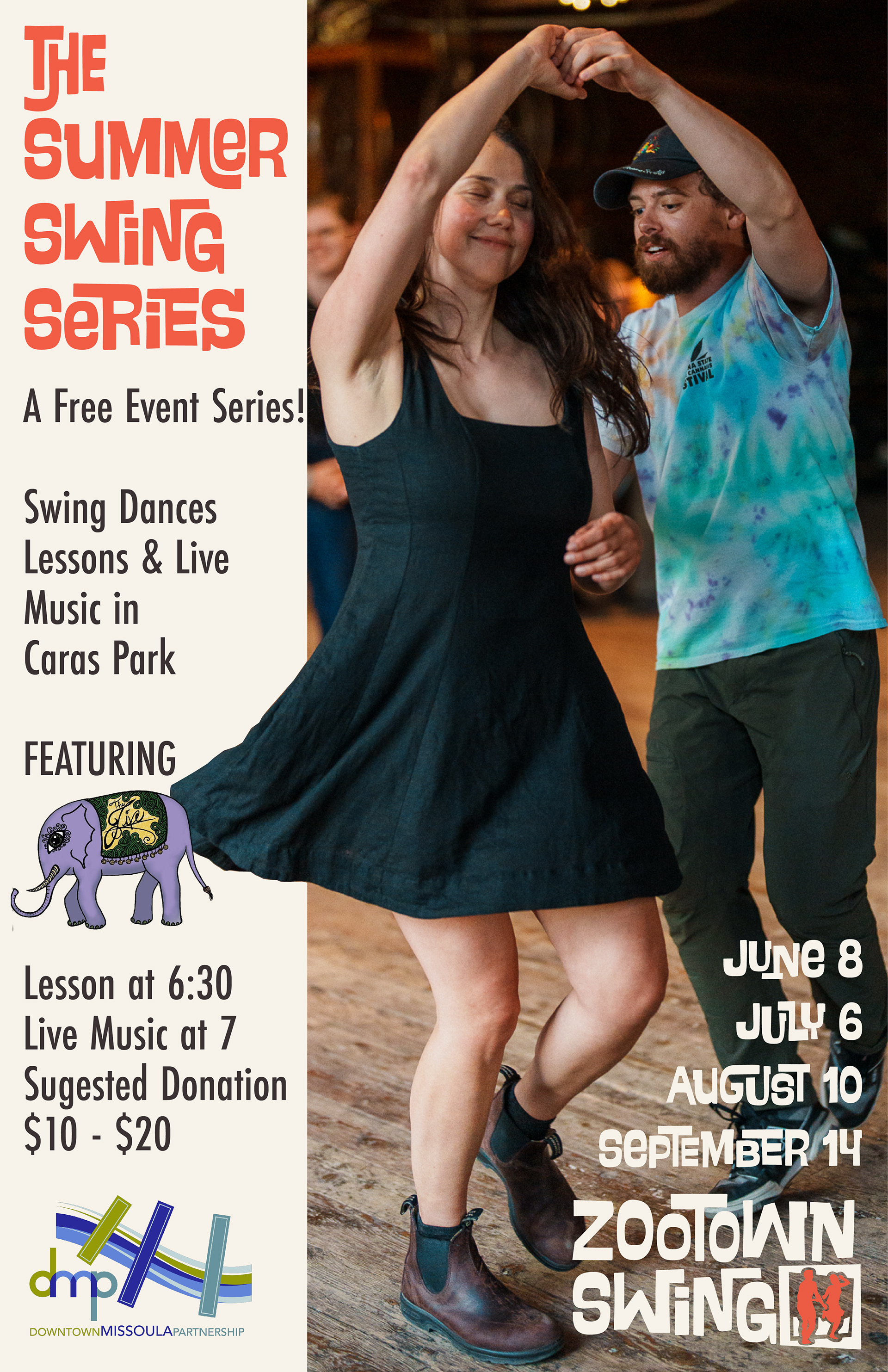 Personal design exercise: Dance Poster Mock Up