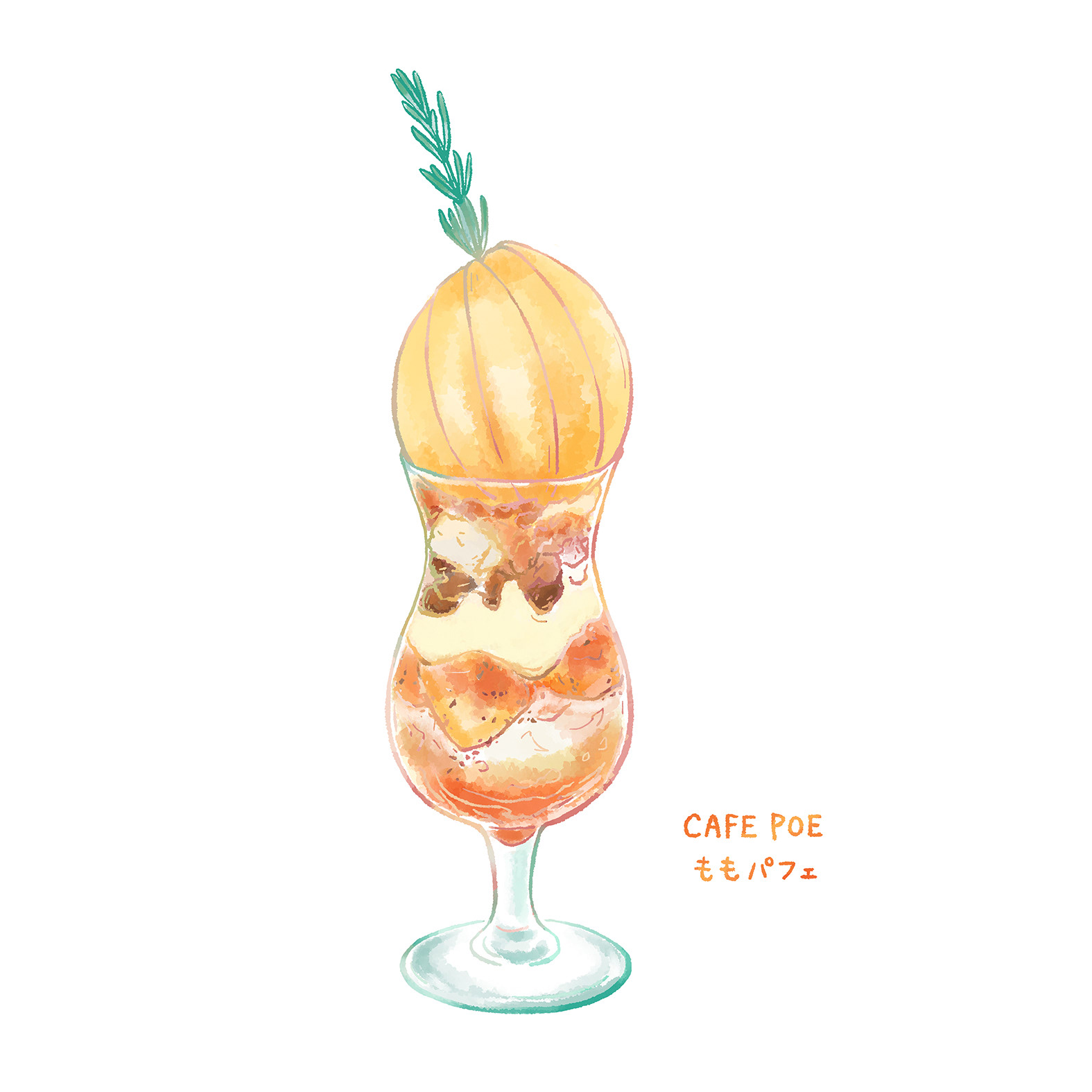 CAFE POE〜ももパフェ(2024)