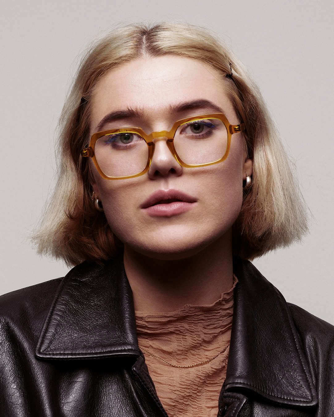 Model Linnea Guttelvik, Vasuma Eyewear, Retouch by Emil Karlsson
