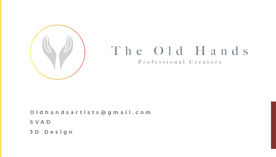 SVAD Business Card for Tableaux Vivant Back